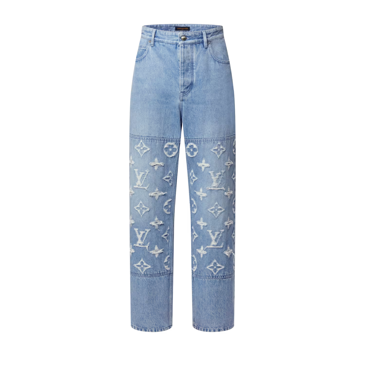 Louis Vuitton Denim Skate Jeans Blue