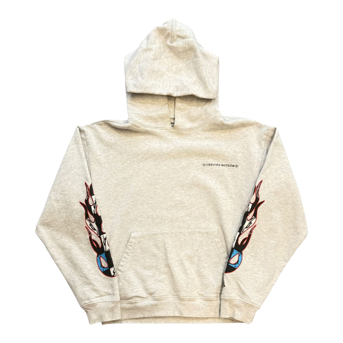 Chrome Hearts Matty Boy Brain Hoodie Heather Grey