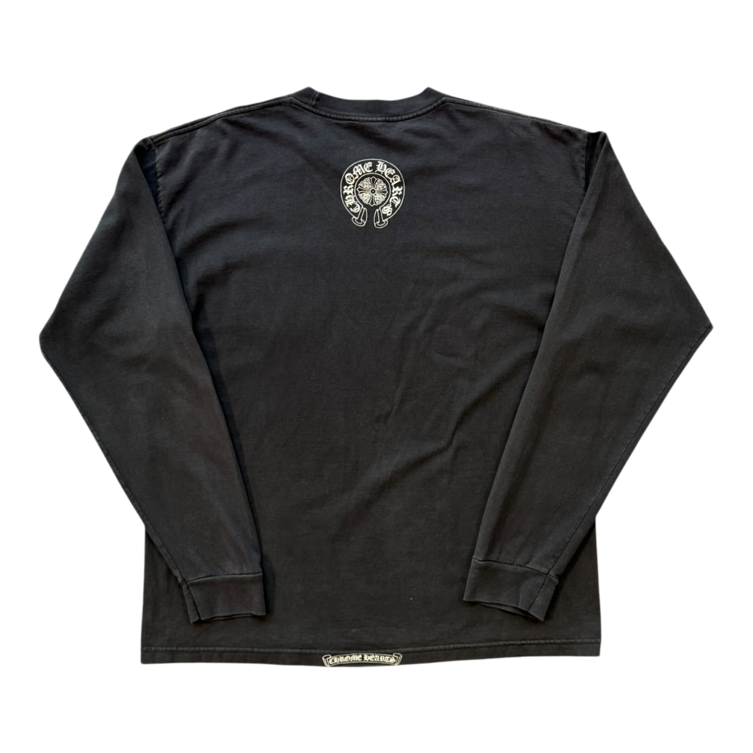Chrome Hearts Vintage Vine Dagger Long Sleeve Pocket T-Shirt Black