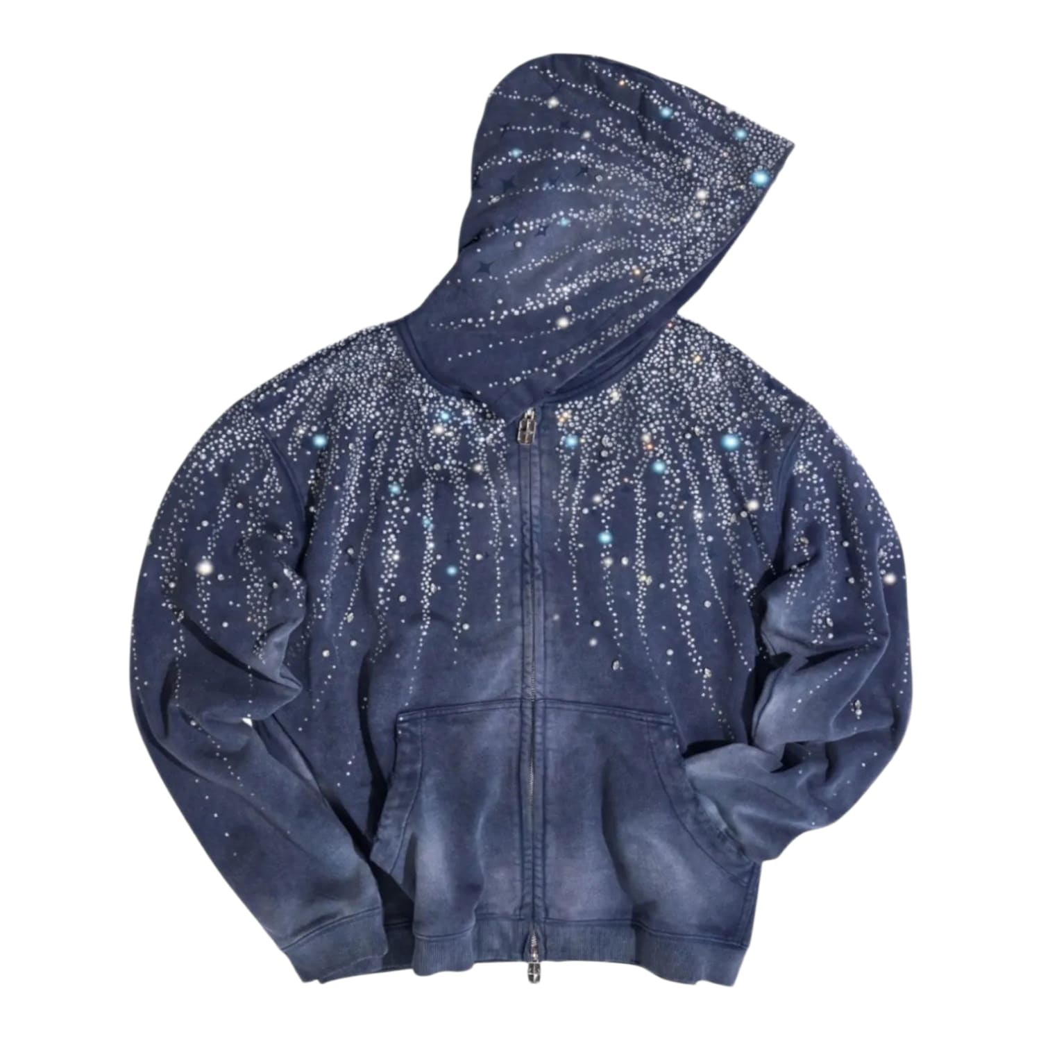 Birth of a Royal Child 20k Steller Diamond Hoodie Blue