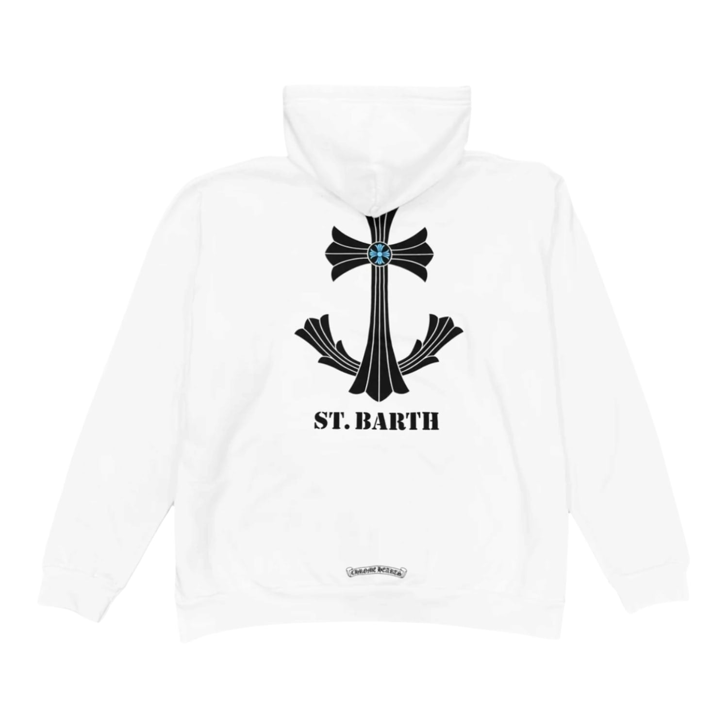 Chrome Hearts St. Barth's Exclusive Hoodie White