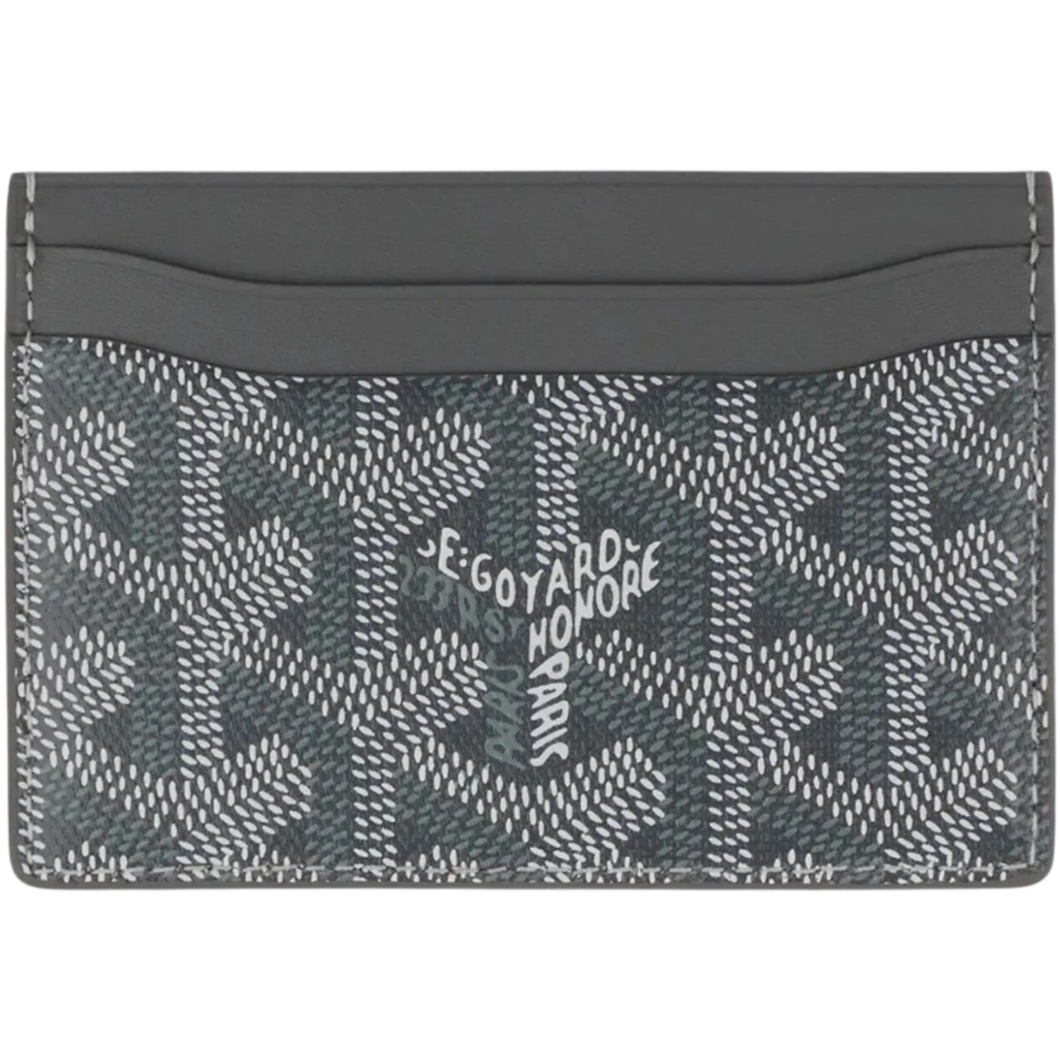 Goyard Saint-Sulpice Card Wallet Gray