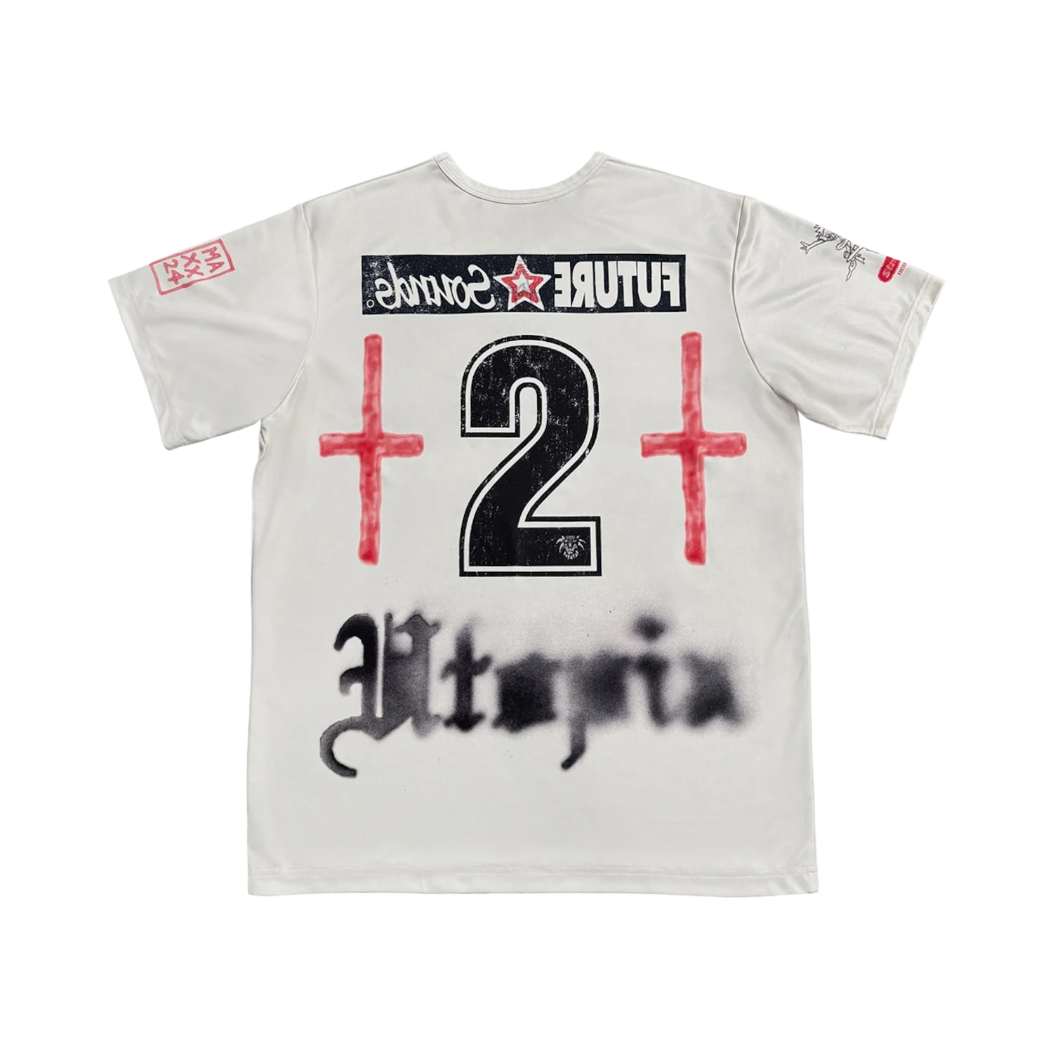 Travis Scott England Soccer Jersey White