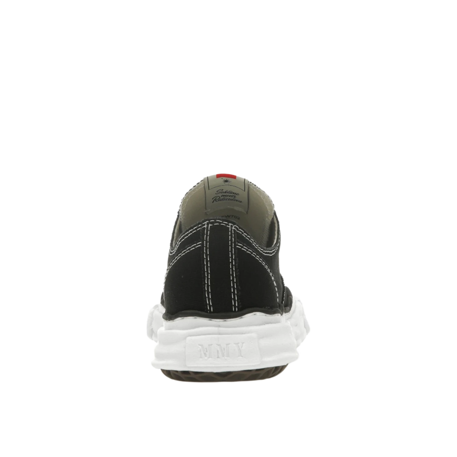 Maison Mihara Yasuhiro Peterson OG Sole Canvas Low Black