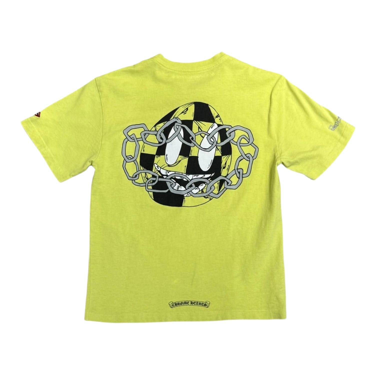 Chrome Hearts Matty Boy Link T-shirt Lime Green