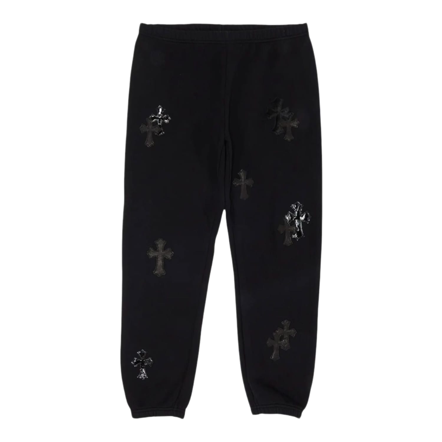 Chrome Hearts Ponyhair Multicross Sweatpants Black