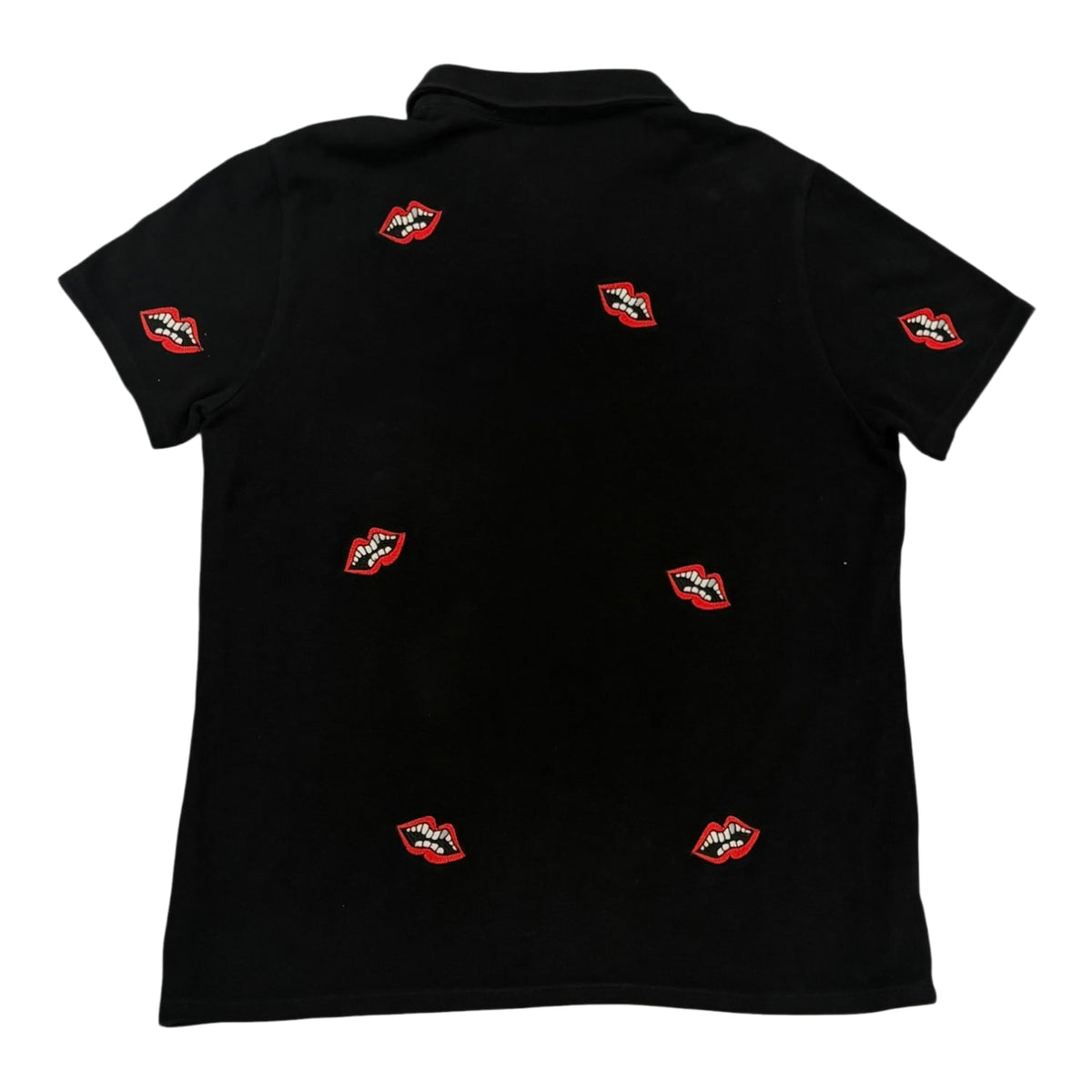Chrome Hearts Matty Boy Chomper Polo Shirt Black