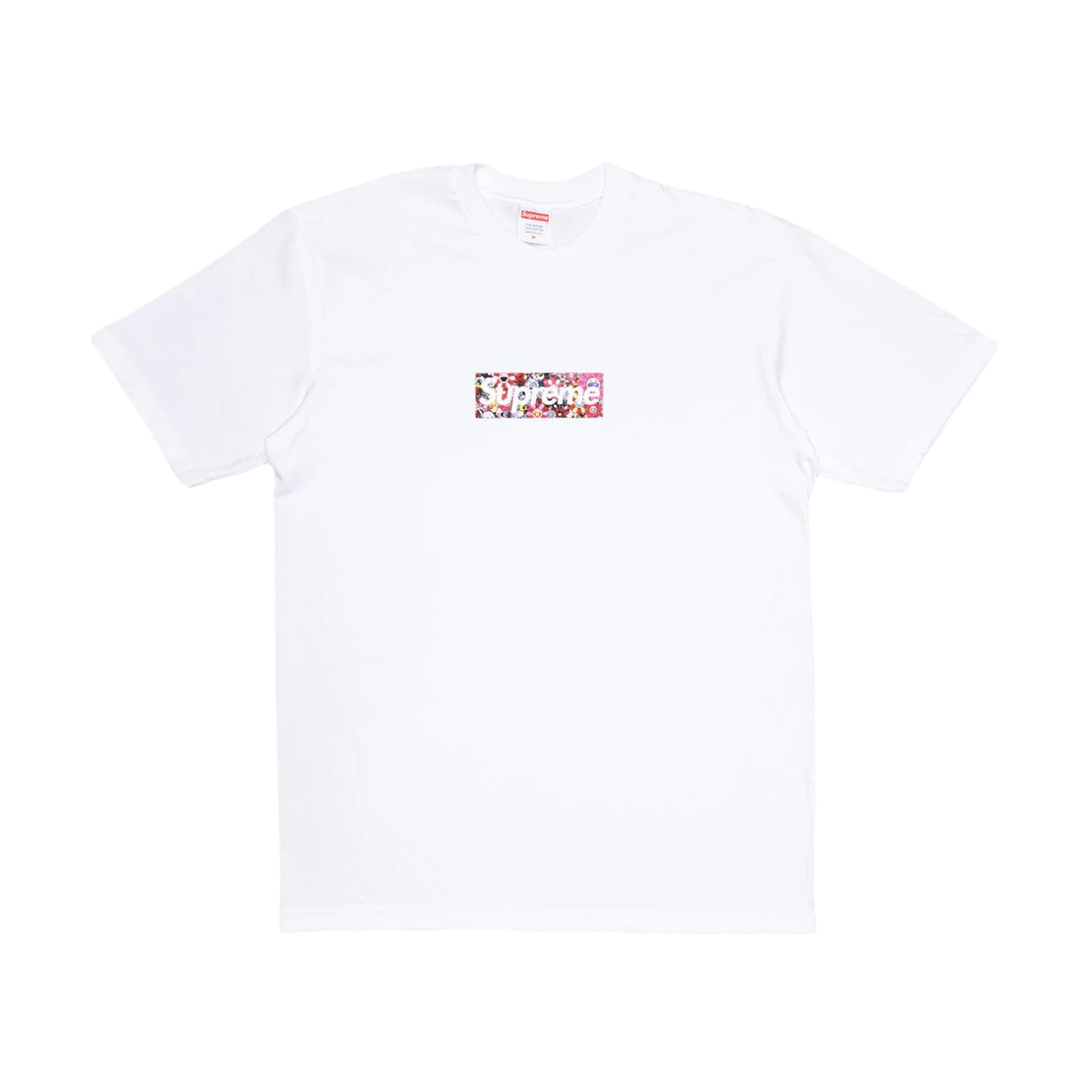Supreme Takashi Murakami COVID-19 Relief Box Logo Tee White