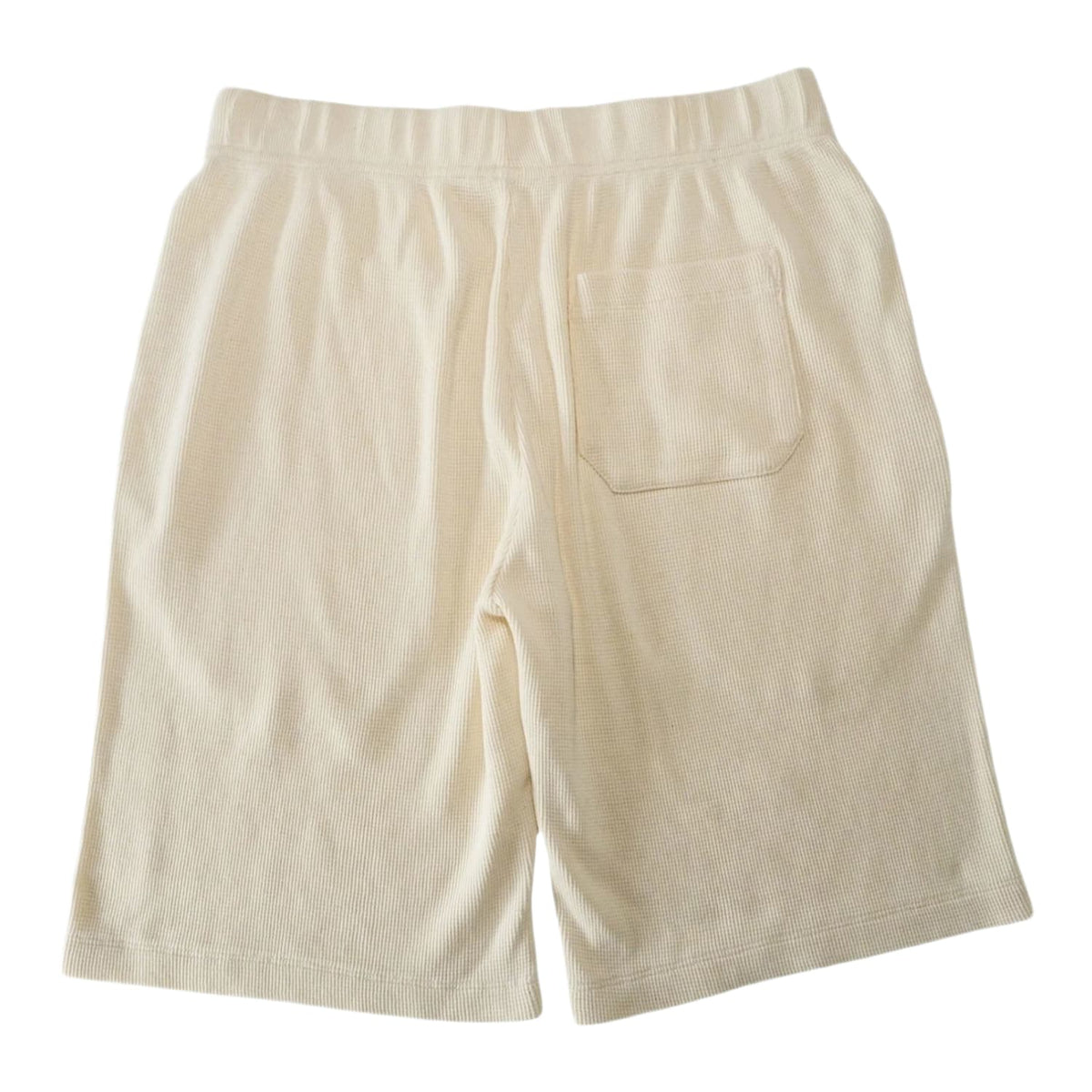 Chrome Hearts Waffle Knit Embroidered Shorts Cream