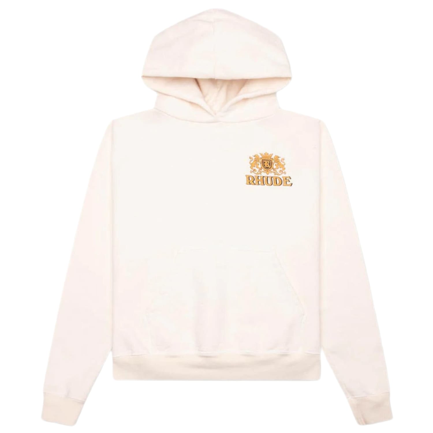 Rhude Cresta Cigar Hoodie Vintage White