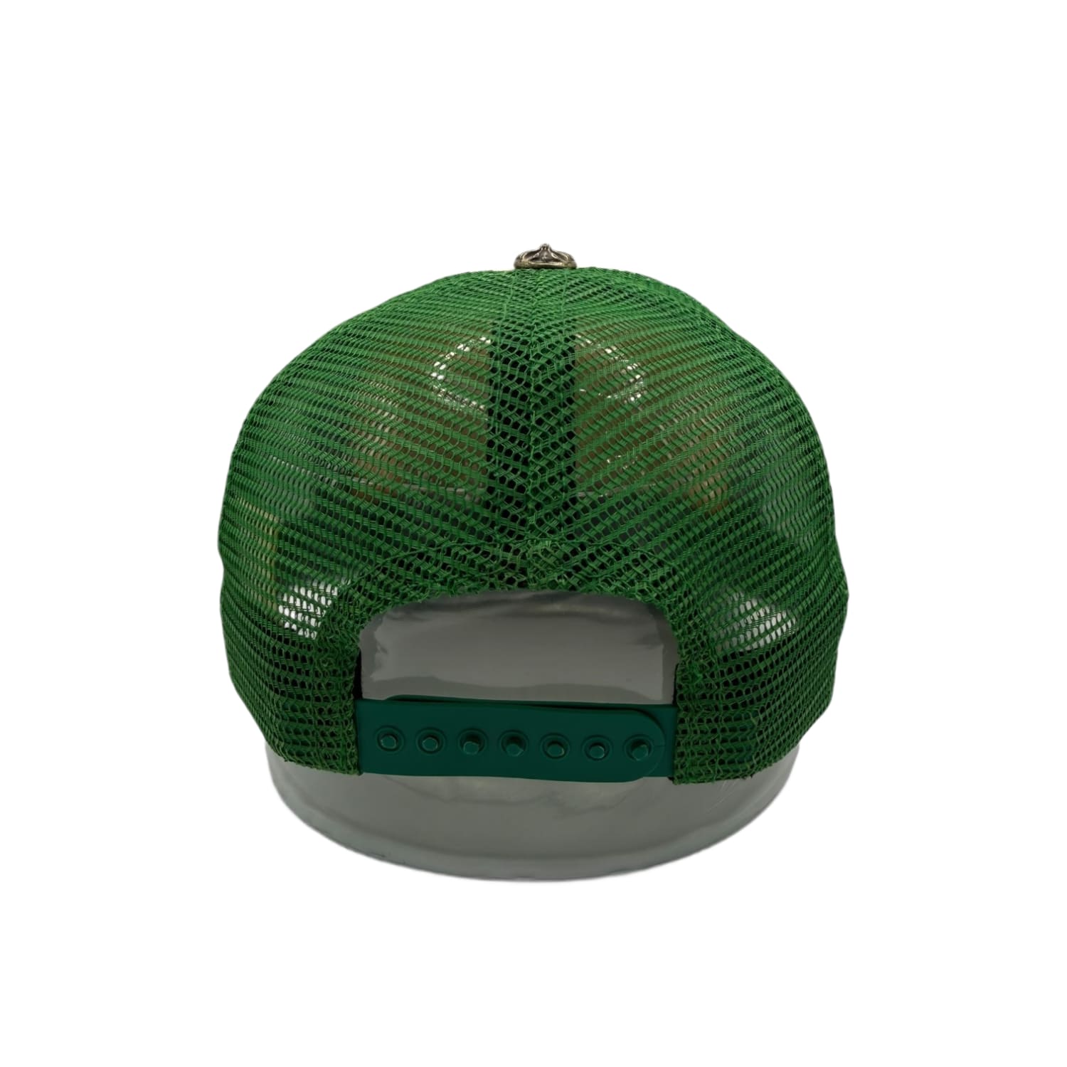 Chrome Hearts CH Hollywood Trucker Hat Green/White