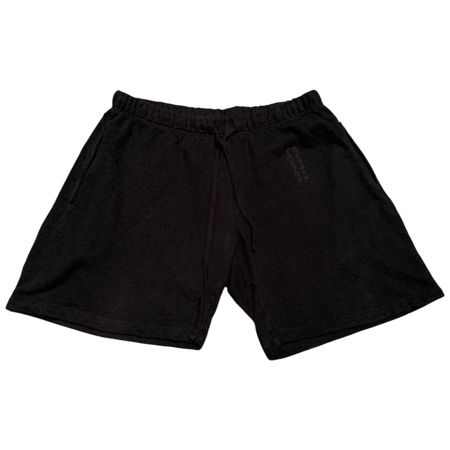 Chrome Hearts Terry Cloth Shorts Black