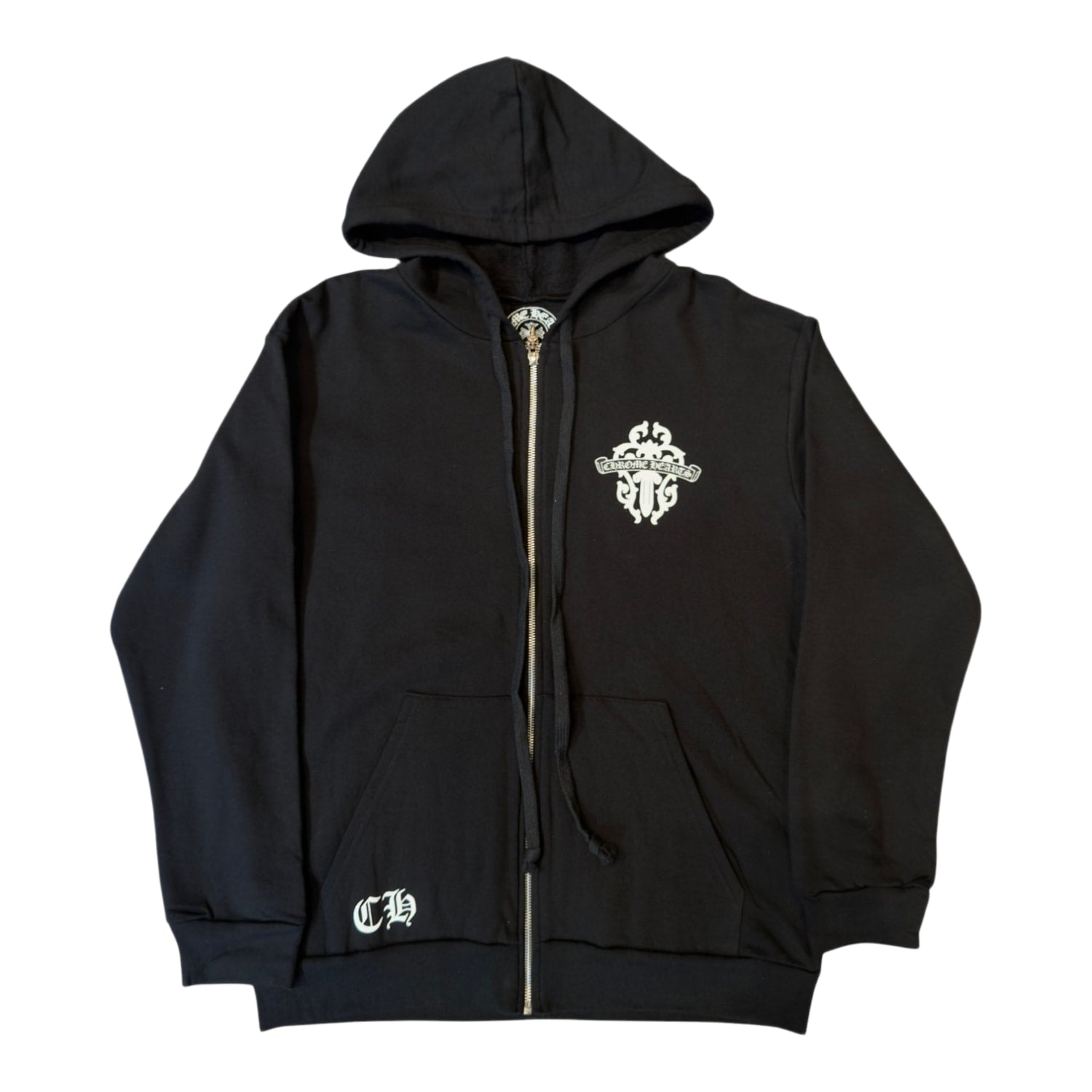 Chrome Hearts Made In Hollywood Dagger Zip up Hoodie