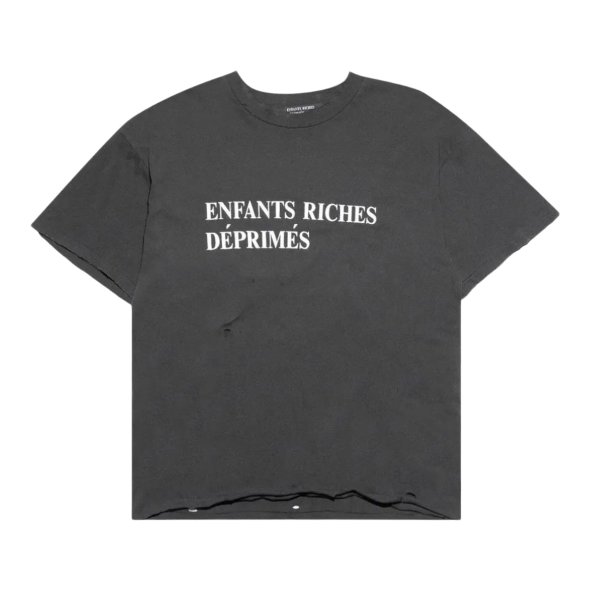 Enfants Riches Déprimés Classic Logo T-Shirt Faded Black/White