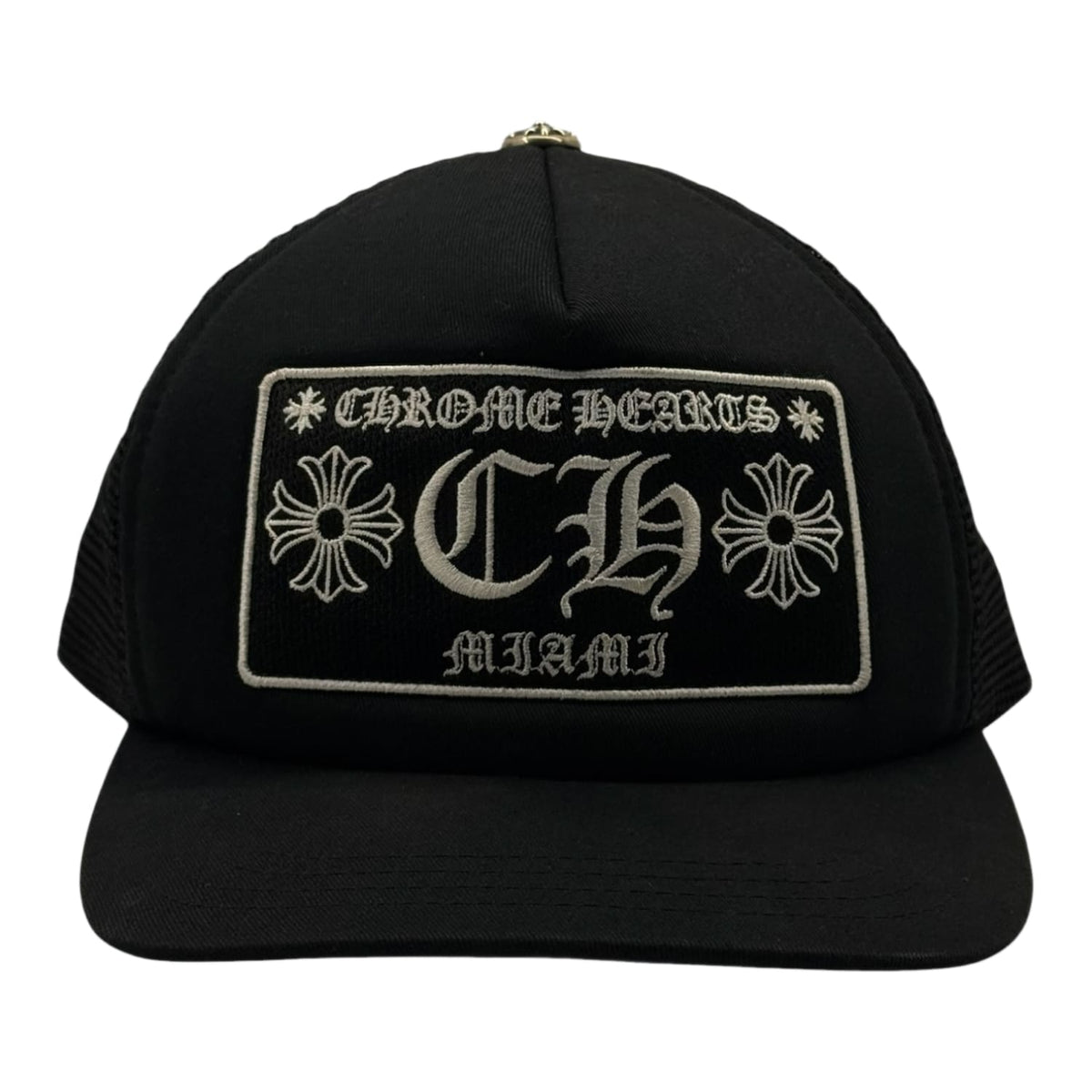 Chrome Hearts Miami Exclusive Trucker Hat Black