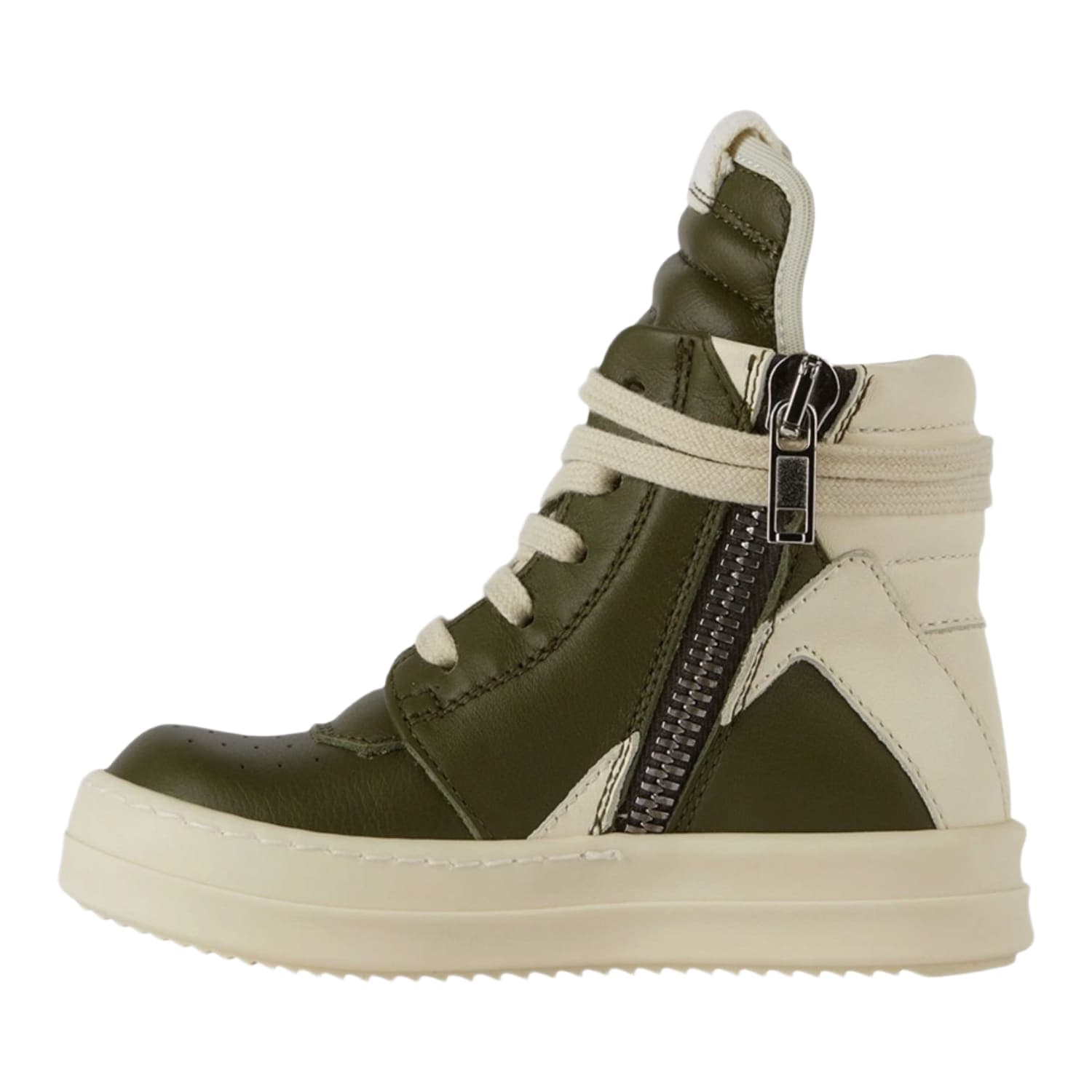 Rick Owens Baby Geobasket Green Milk