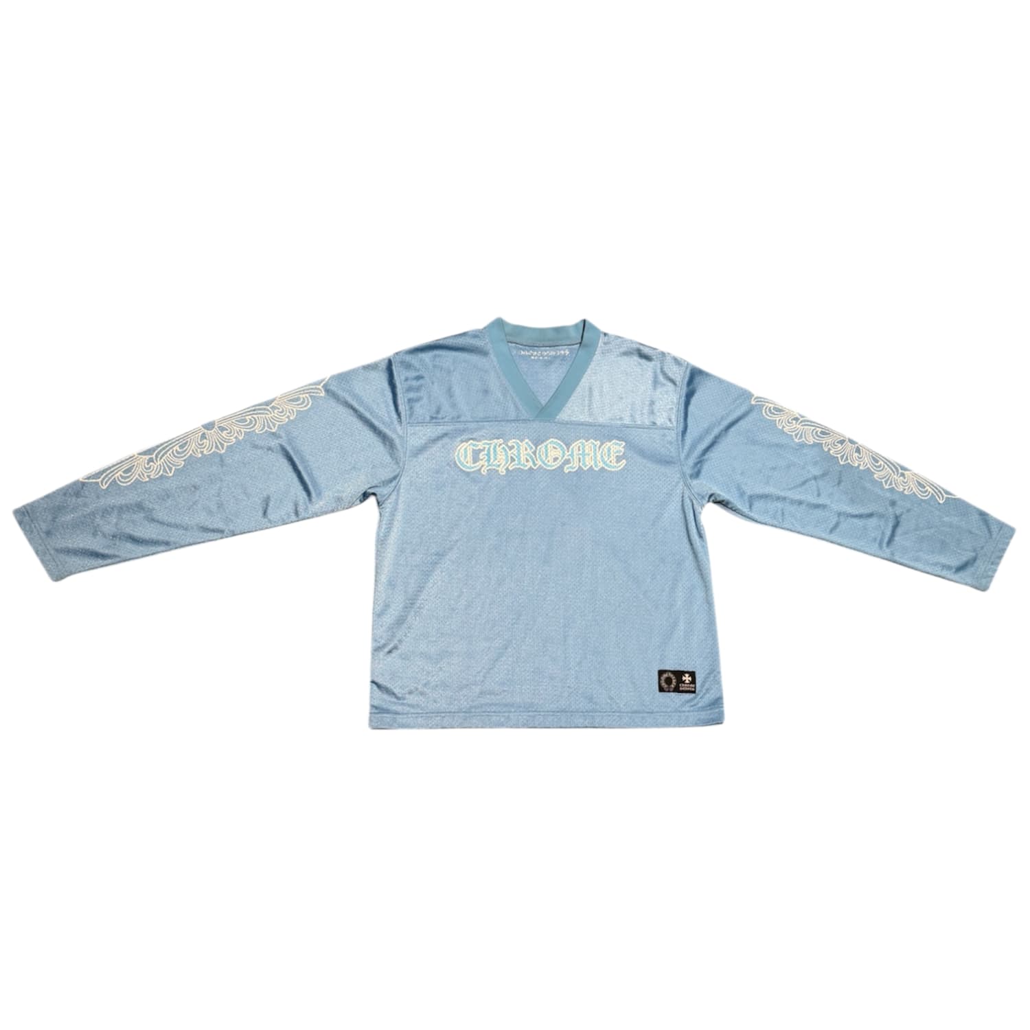 Chrome Hearts Sports Mesh Warm Up Jersey Blue
