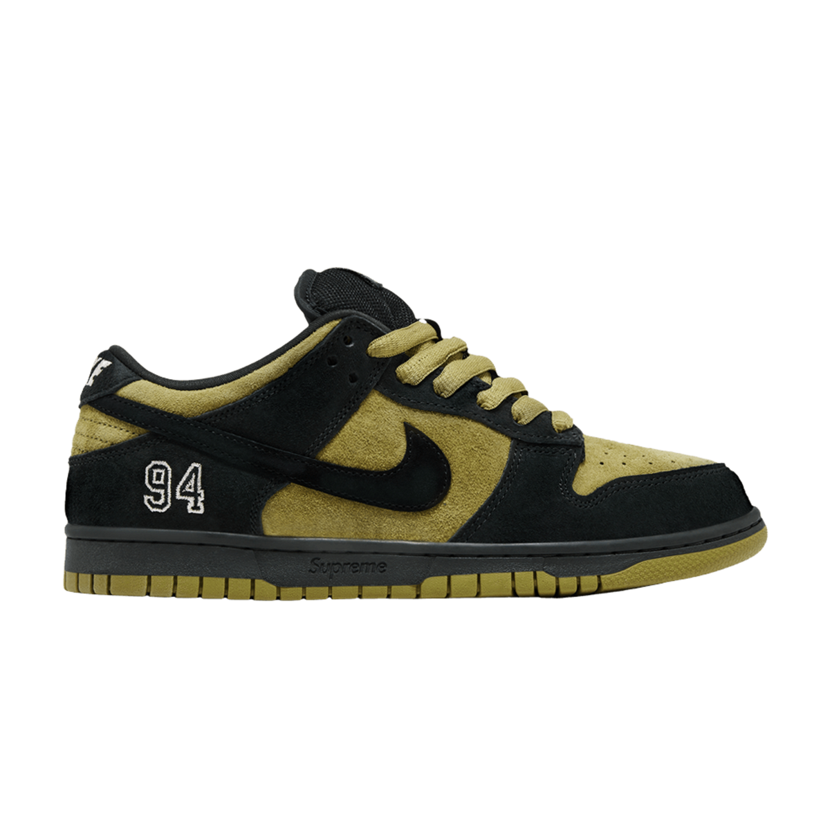 Supreme x Nike Dunk Low SB 'Camper Green'