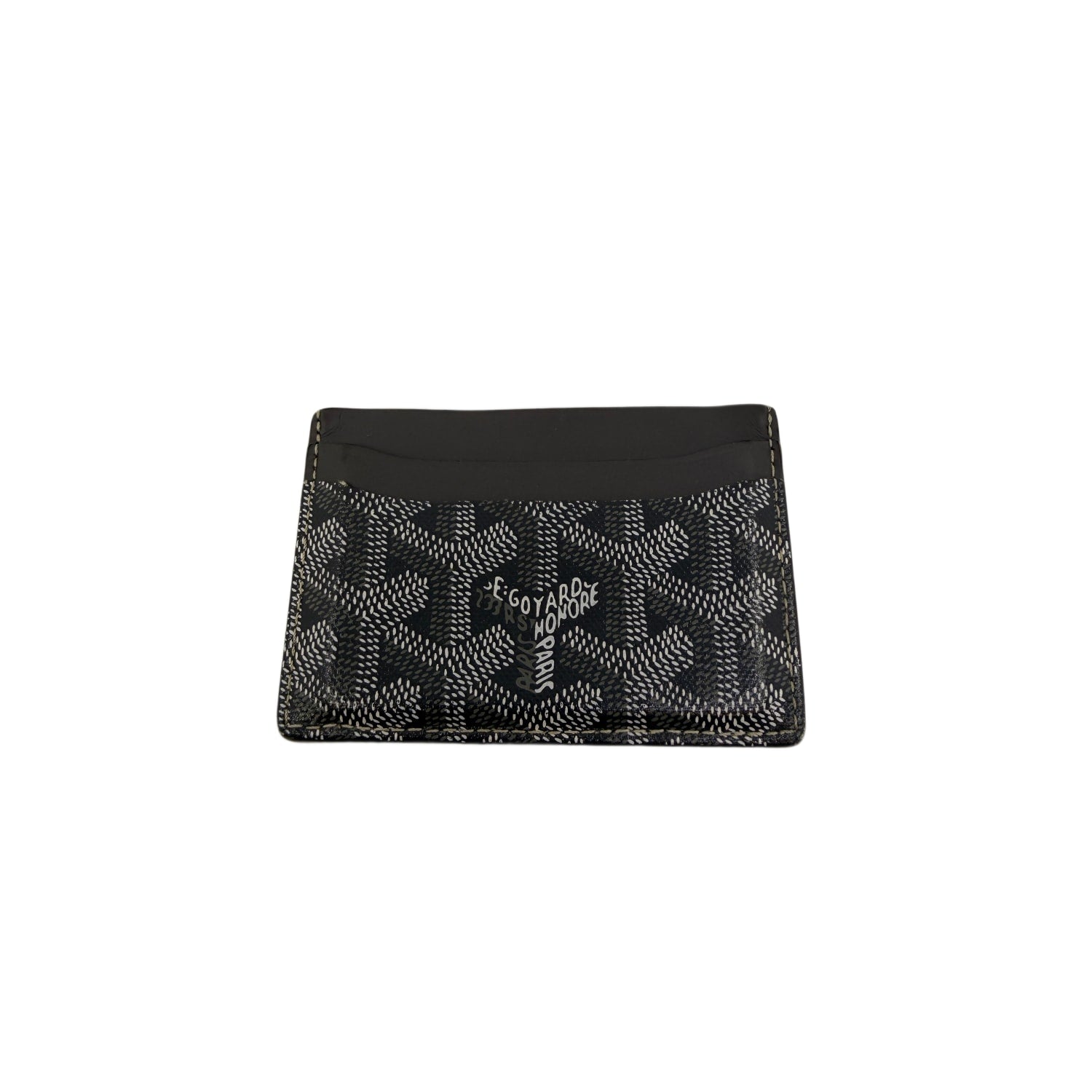 Goyard Saint-Sulpice Card Wallet Gray