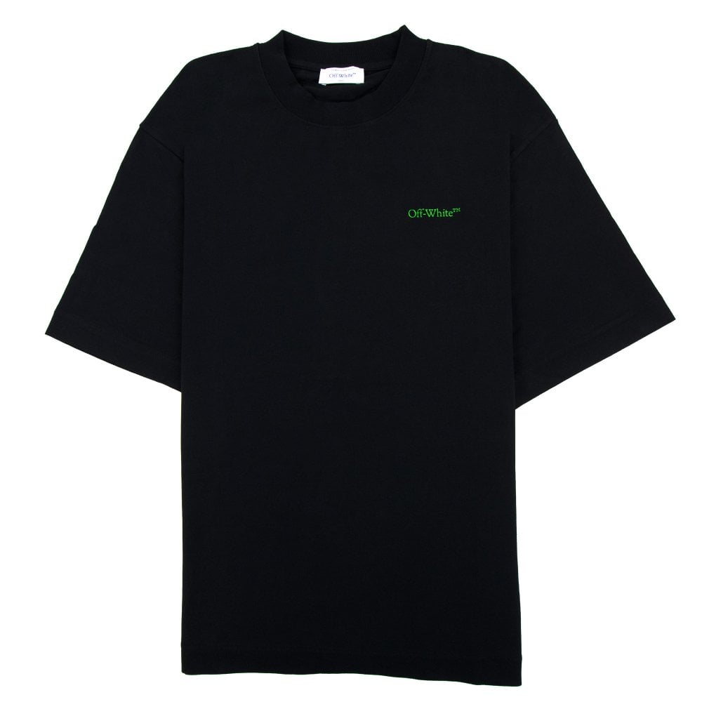 Off-White Moon Cam Arrow T-Shirt Black Green