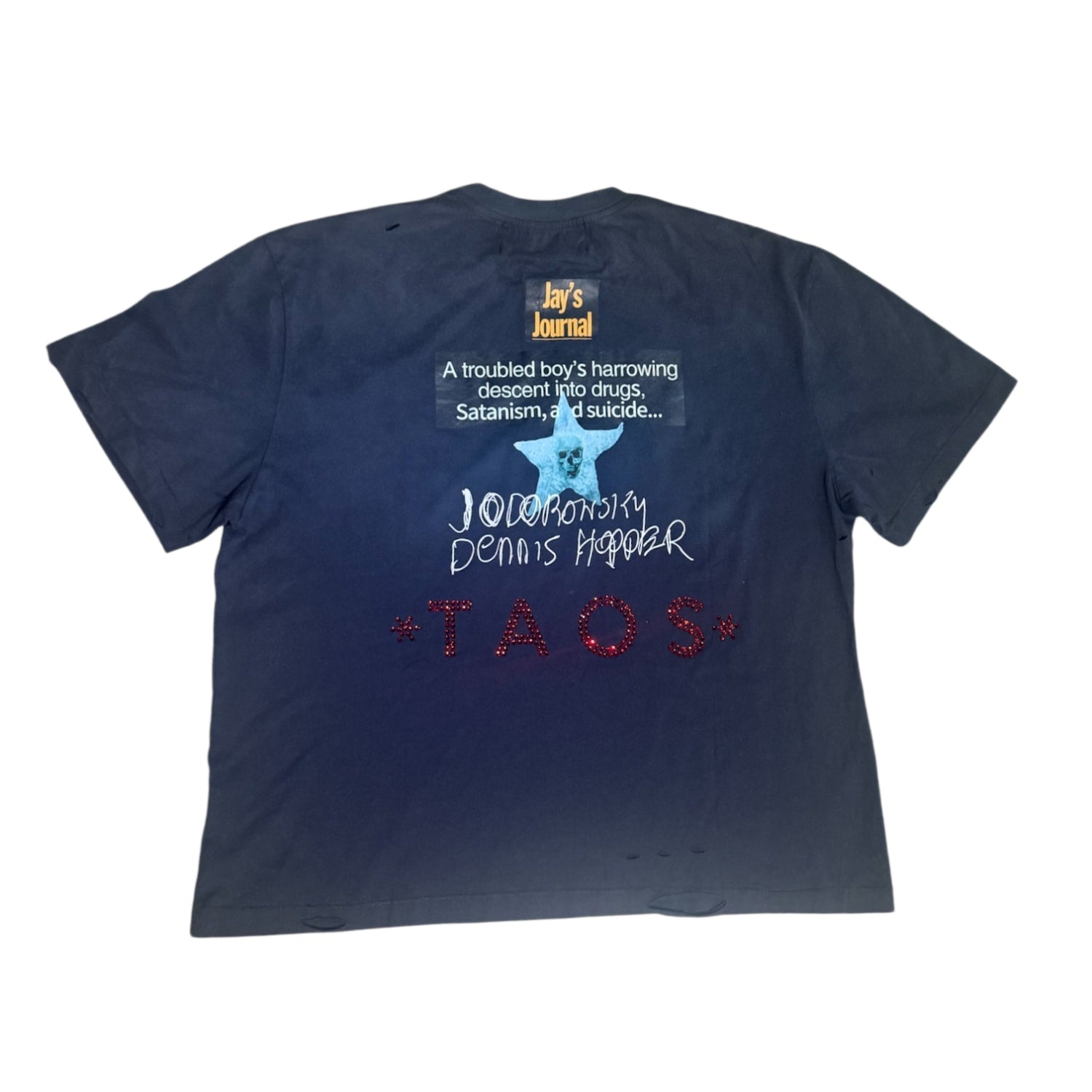 Paly Hollywood Ask Alice T-Shirt Vintage Black