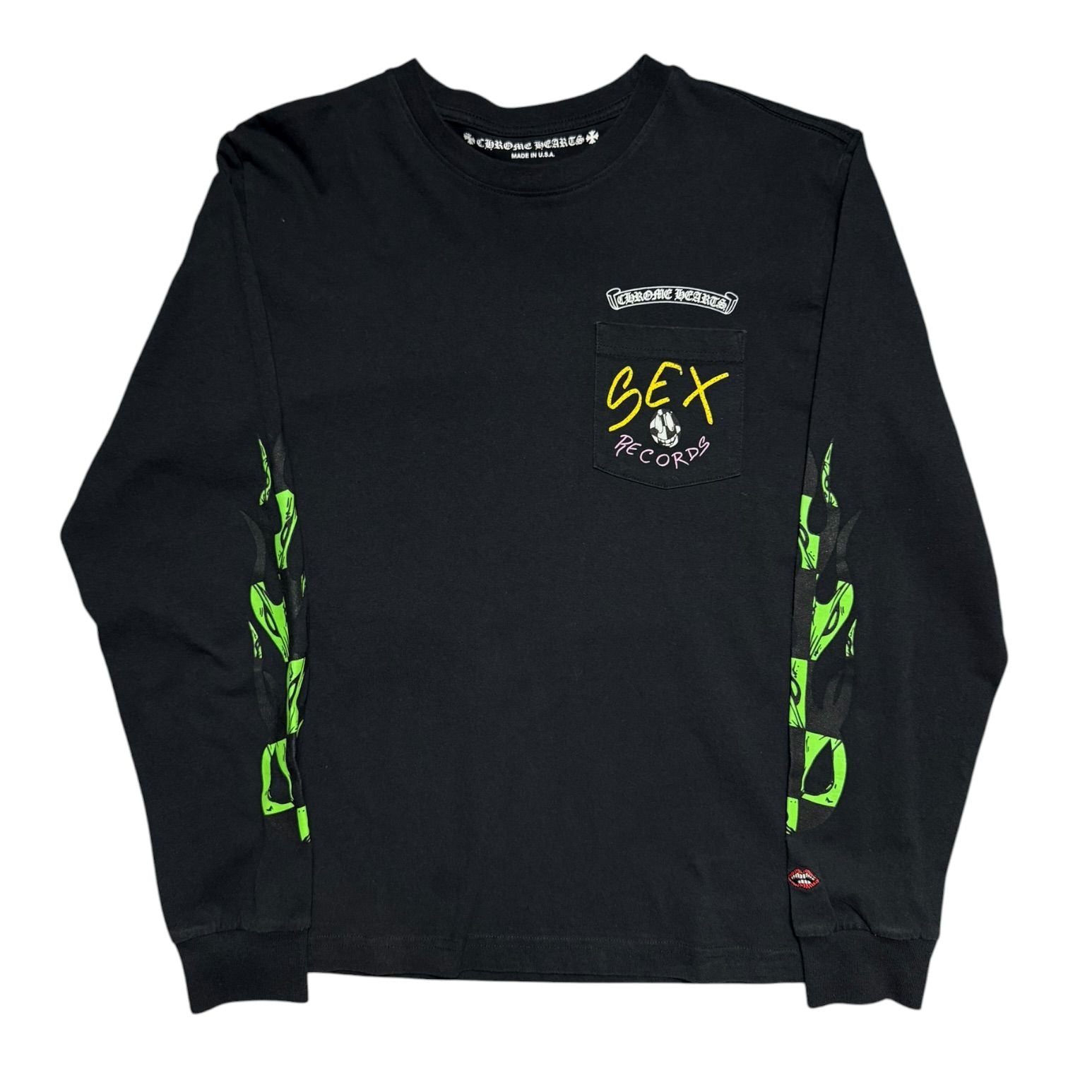 Chrome Hearts Matty Boy Sex Records It Is What It Is L/S T-shirt Black