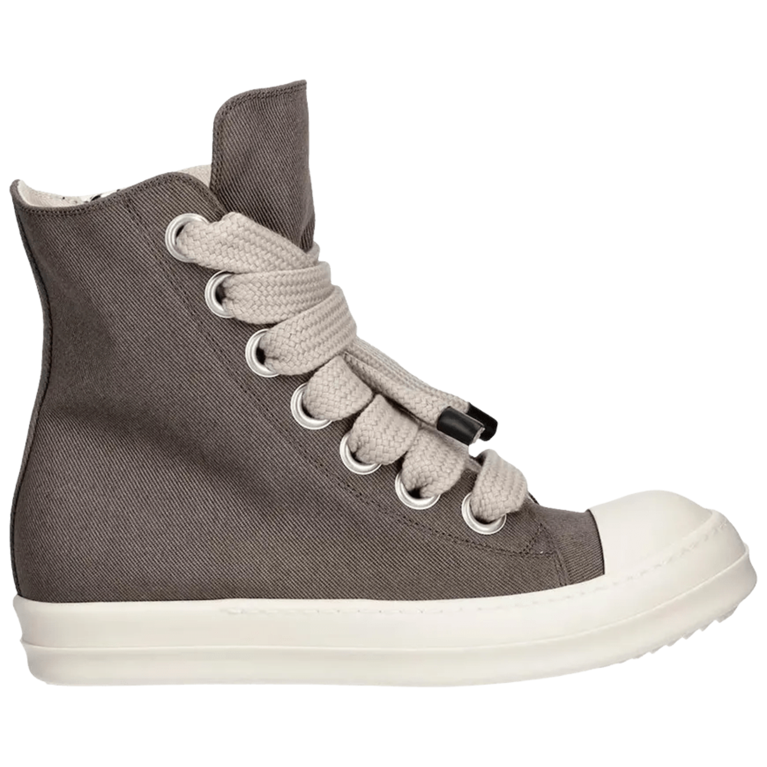 Rick Owens DRKSHDW Scarpe Denim Jumbo Lace High Dust Milk