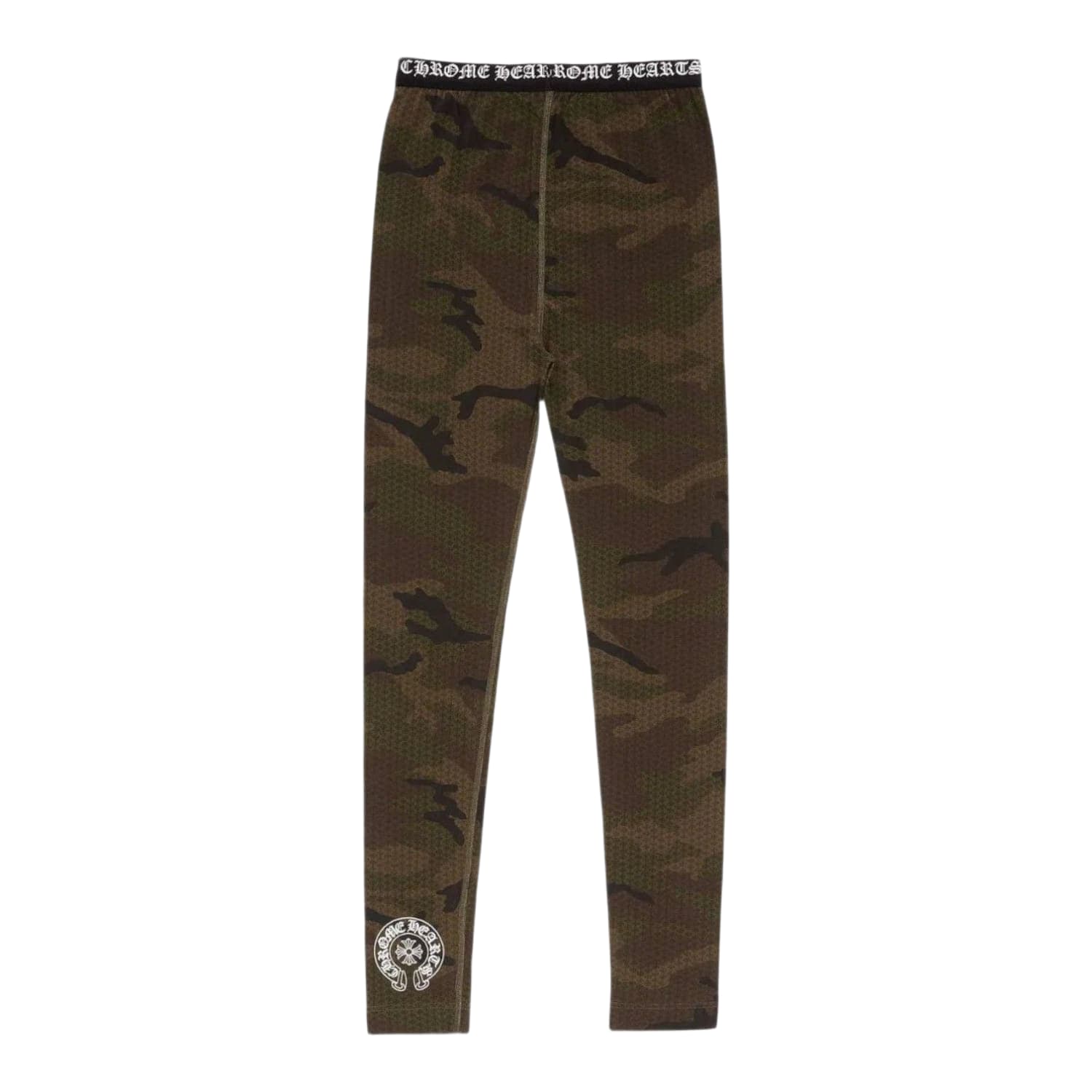 Chrome Hearts Women's Horseshoe Leggings Camouflage