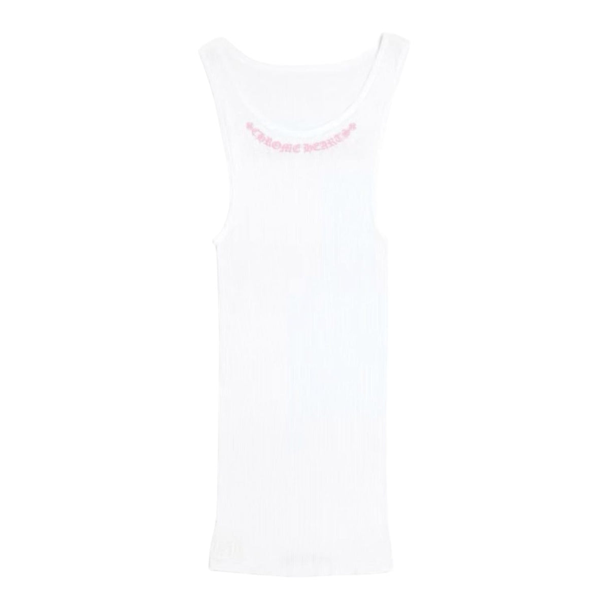 Chrome Hearts Love You Rib Tank White/Pink