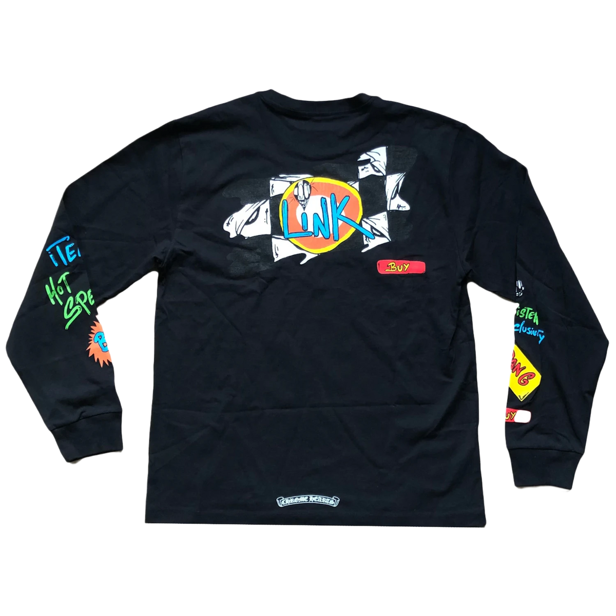 Chrome Hearts Matty Boy Sex Records Link L/S T-shirt Black