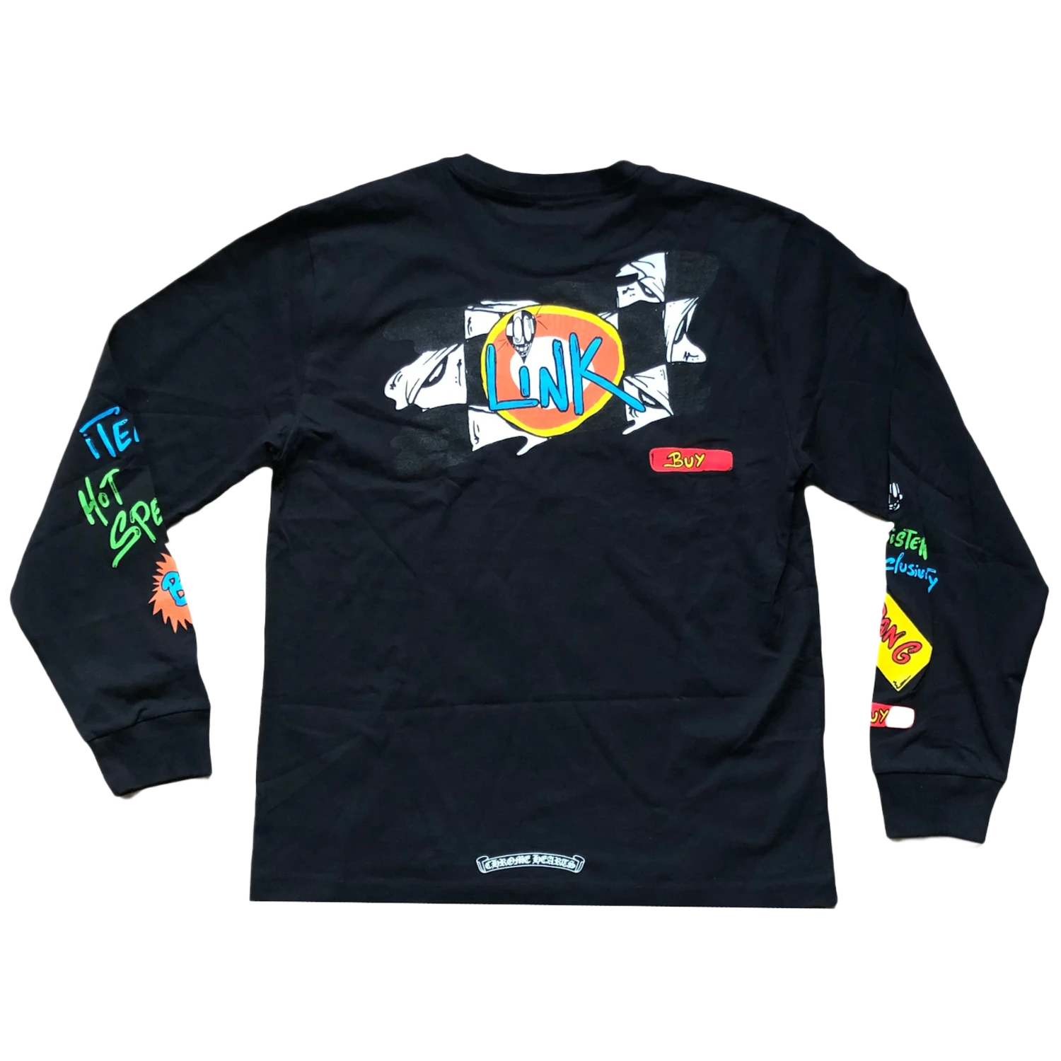 Chrome Hearts Matty Boy Sex Records Link L/S T-shirt Black