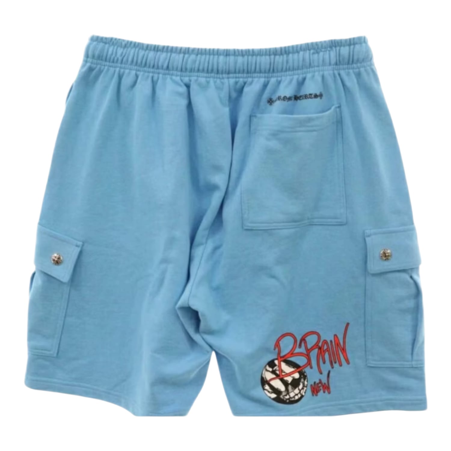 Chrome Hearts x Matty Boy Brain New Shorts Blue
