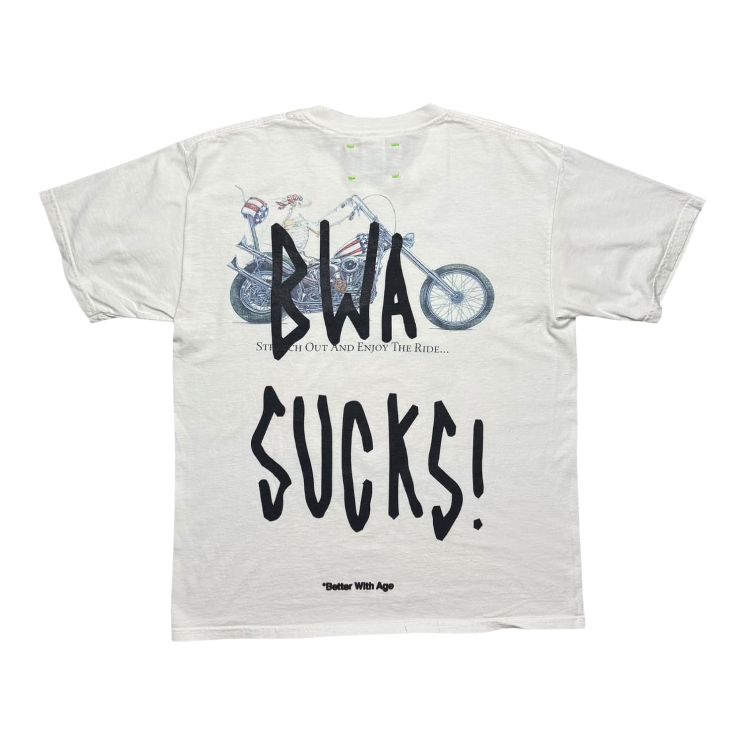 Better With Age Dumb Tee White