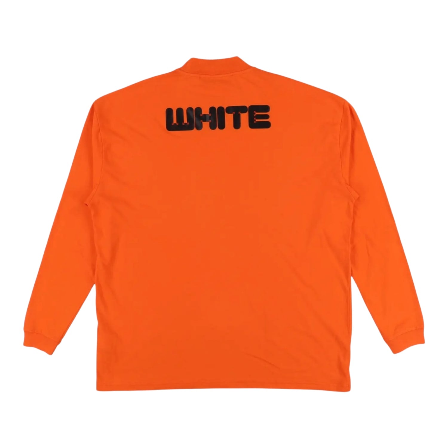 Off-White Arrows Font L/S Skate Tee Orangeade Black