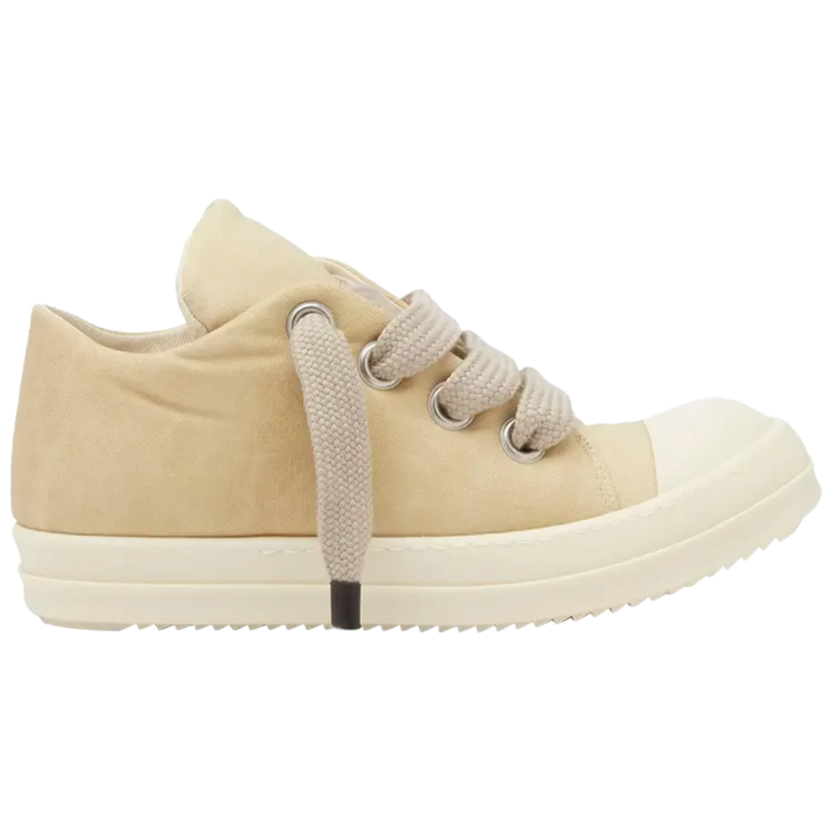 Rick Owens DRKSHDW Jumbo Lace Puffer Low Parchment Milk