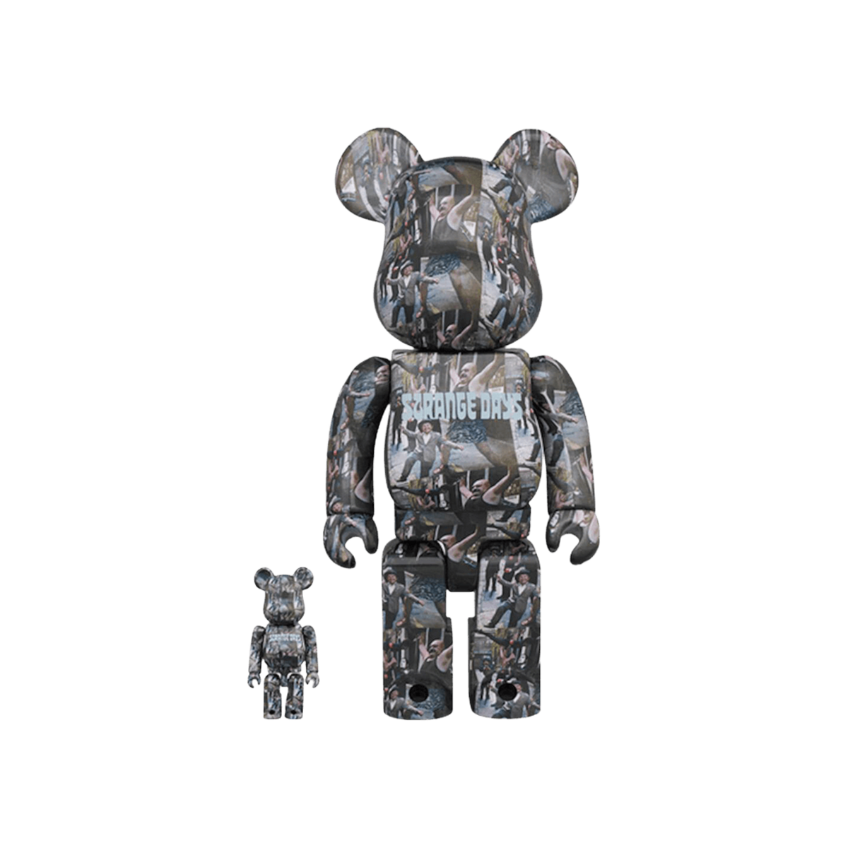 BE@RBRICK x The Doors Strange Days 100% & 400% Set 'Multicolor'