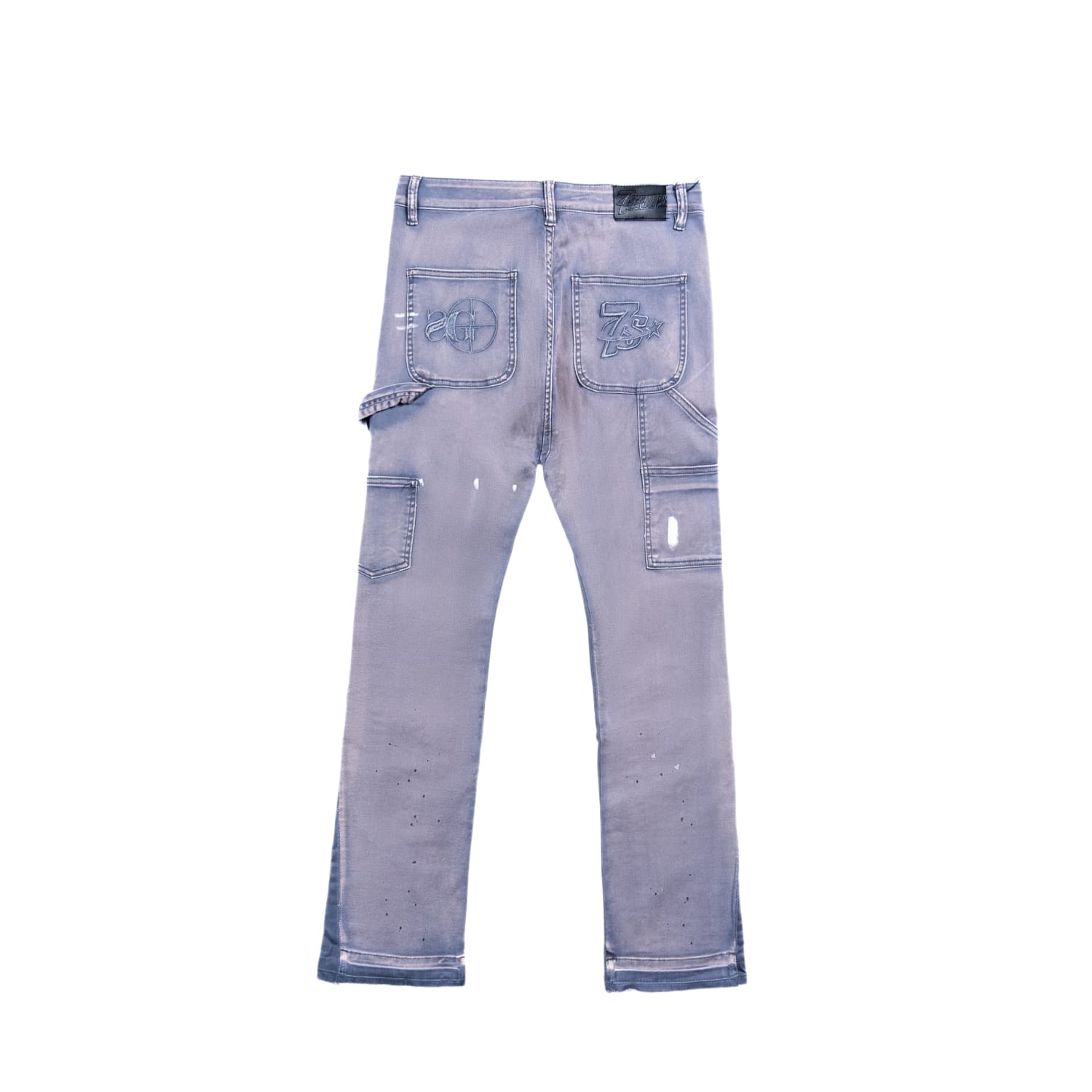 Triple Sevens x Sniper Gang Denim Flare Jeans