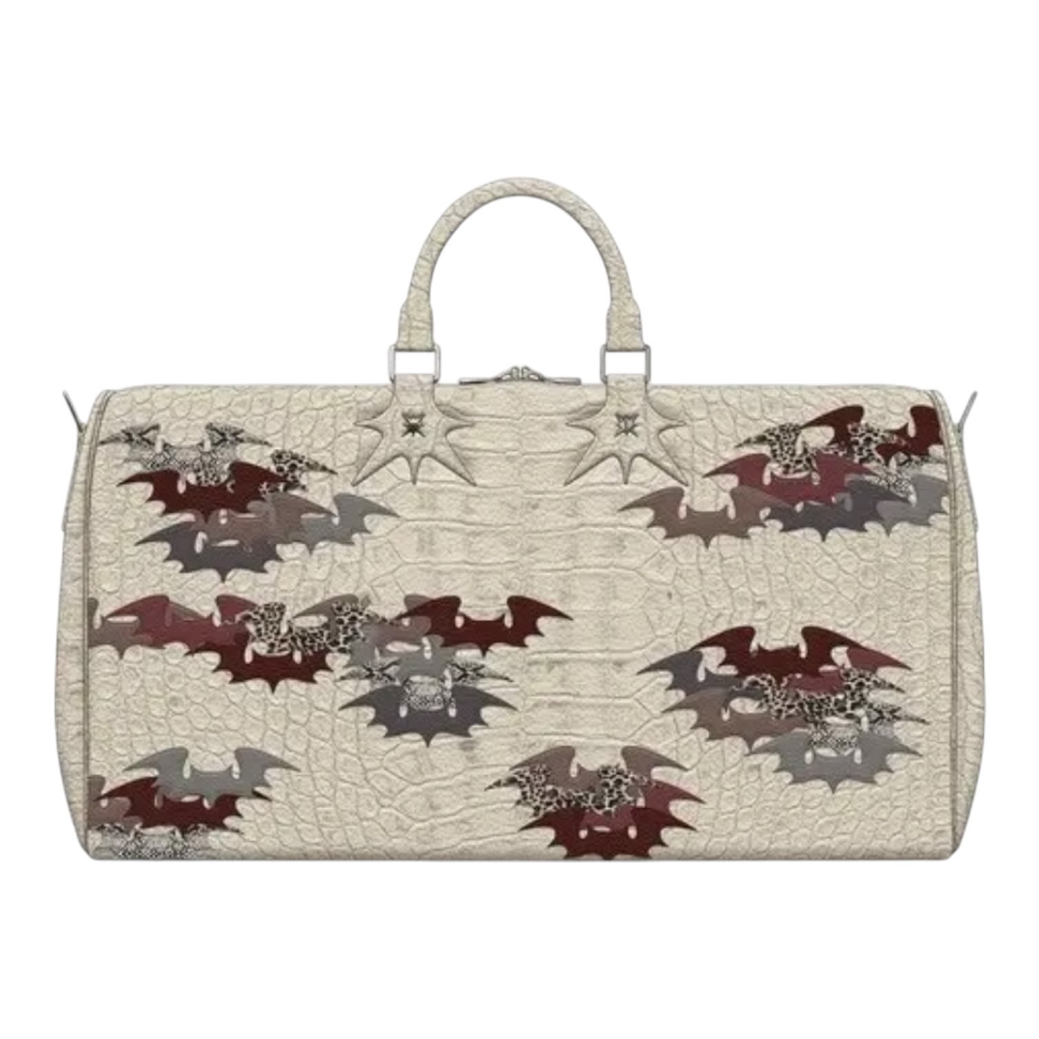 Killtec Crocodile Patchwork Cream Duffle Bag 1/100