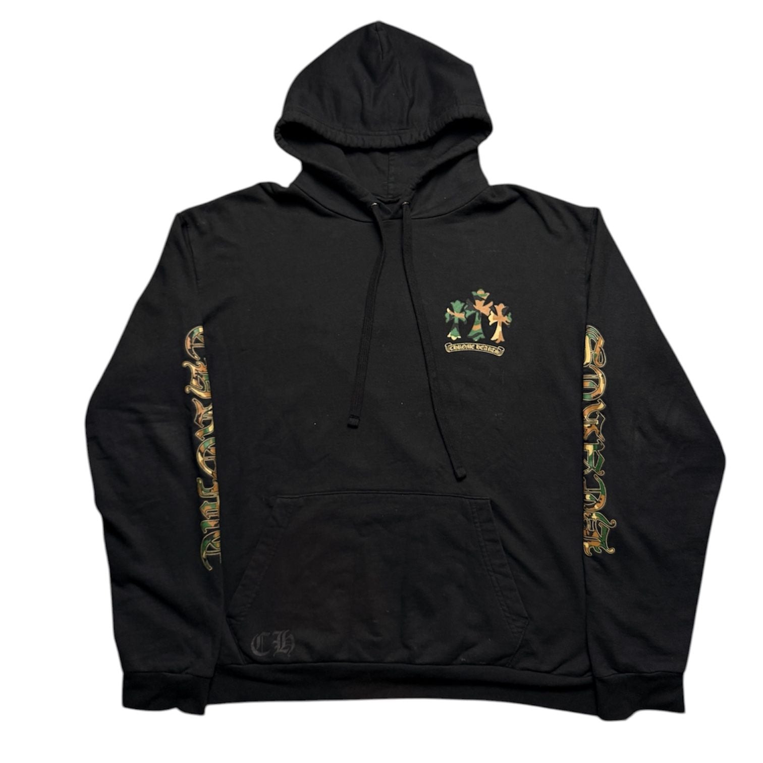 Chrome Hearts Camo Triple Cross Horseshoe Hoodie