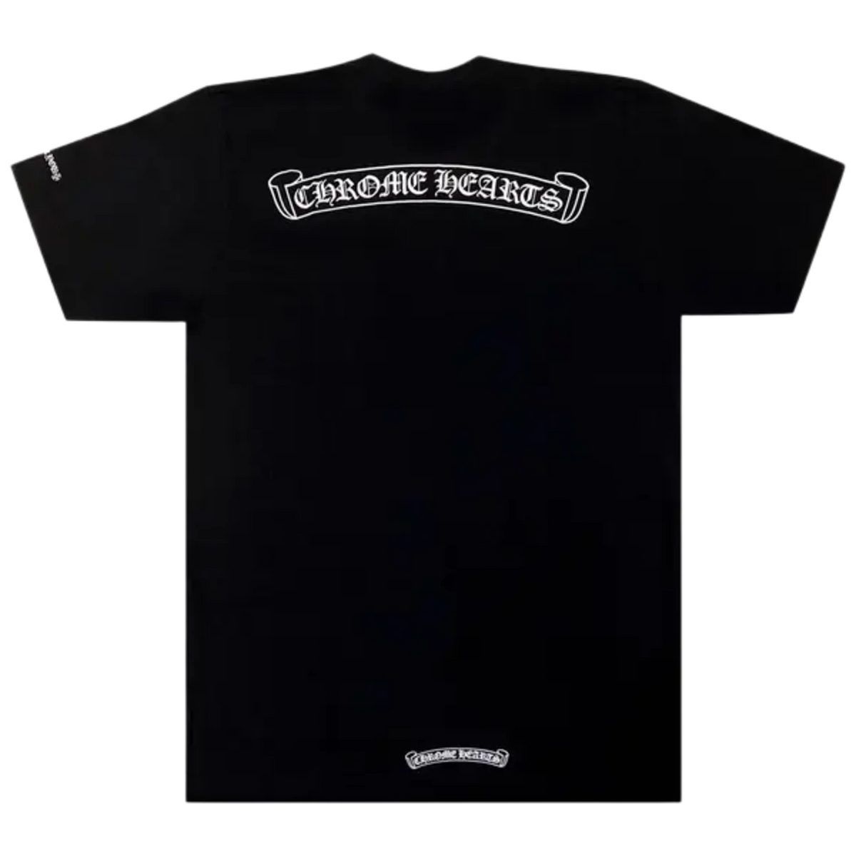 Chrome Hearts Scroll Logo T-Shirt Black