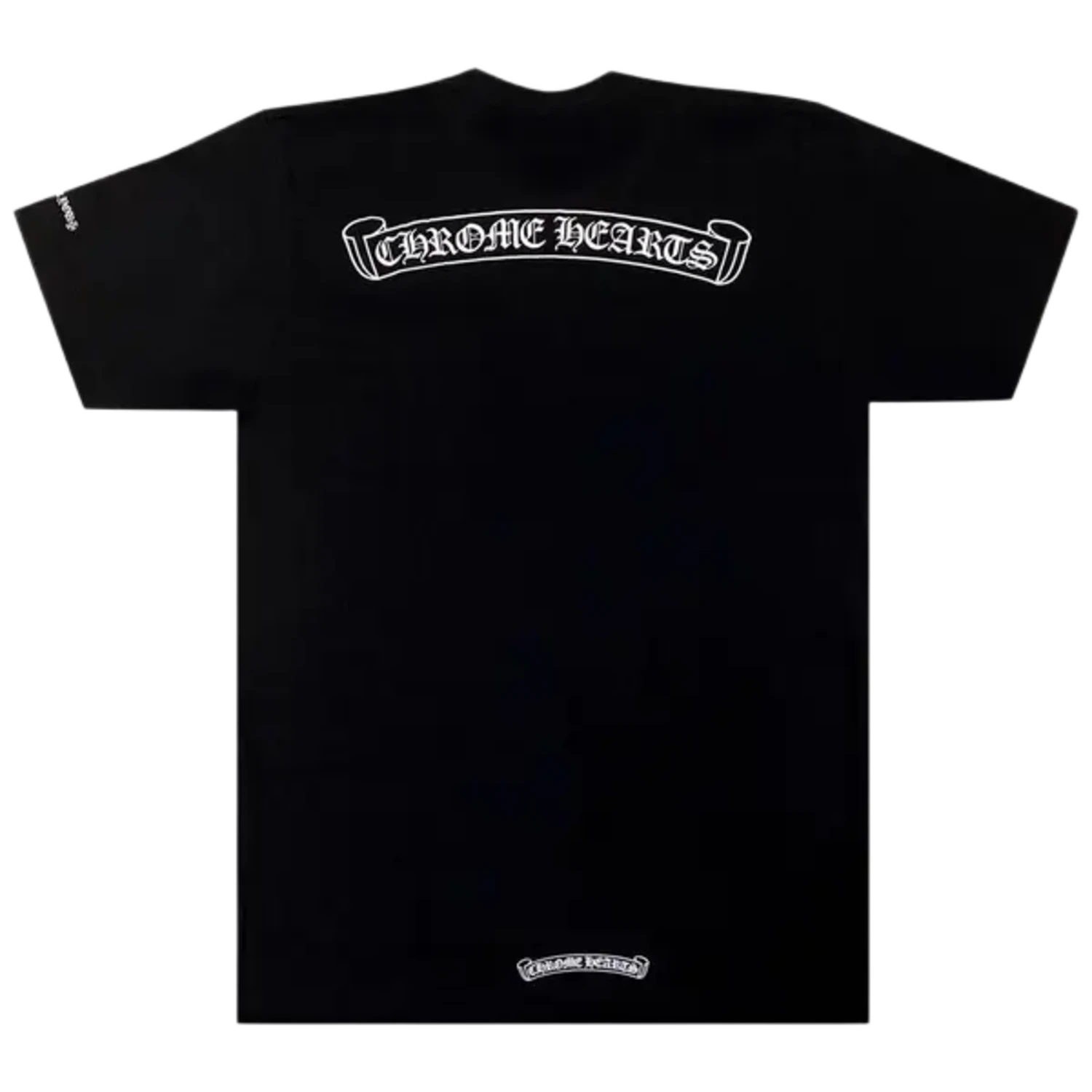 Chrome Hearts Scroll Logo T-Shirt Black