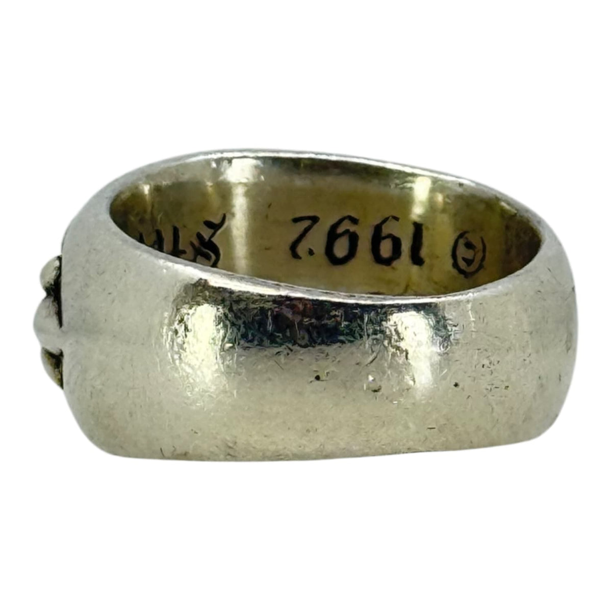 Chrome Hearts Silver Keeper Ring - Size 9.5