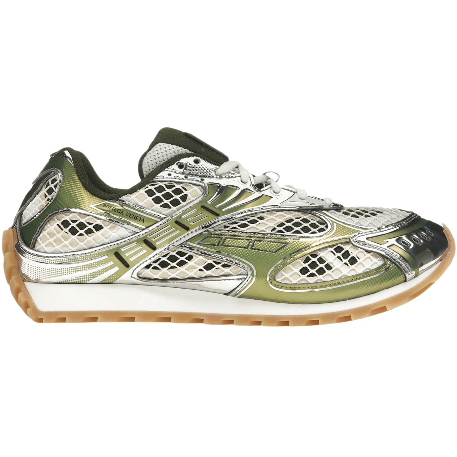 Bottega Veneta Orbit Mud White