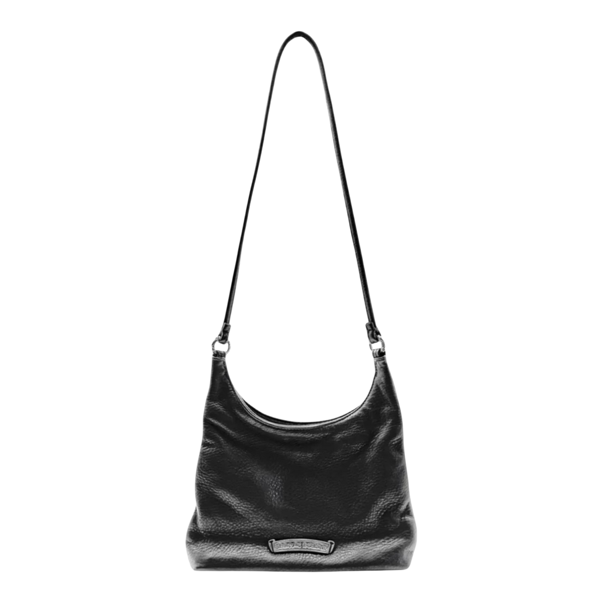 Chrome Hearts VIV Dagger Leather Shoulder Bag Black