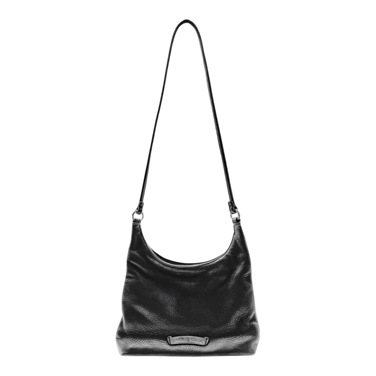 Chrome Hearts VIV Dagger Leather Shoulder Bag Black