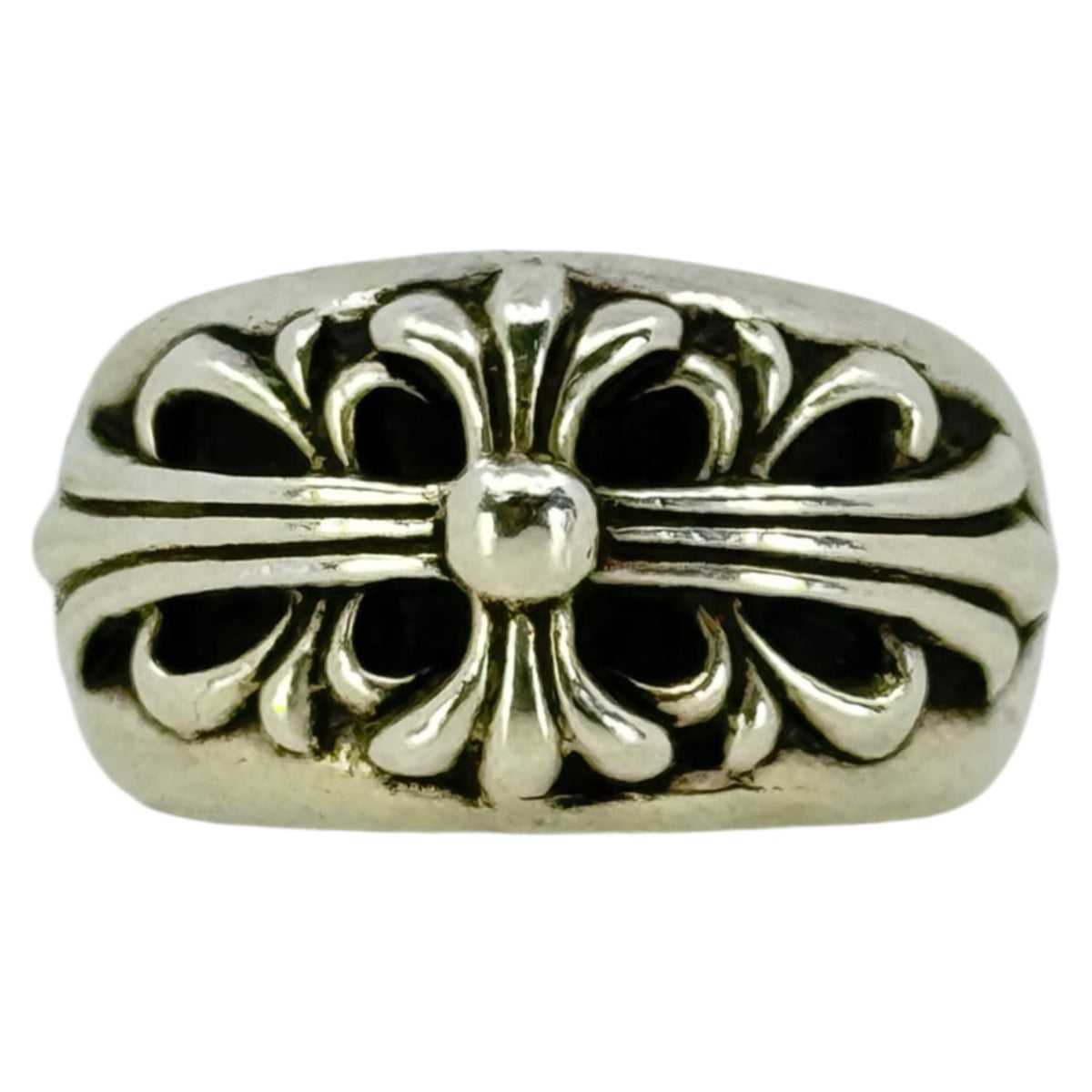Chrome Hearts Silver Keeper Ring - Size 9.5