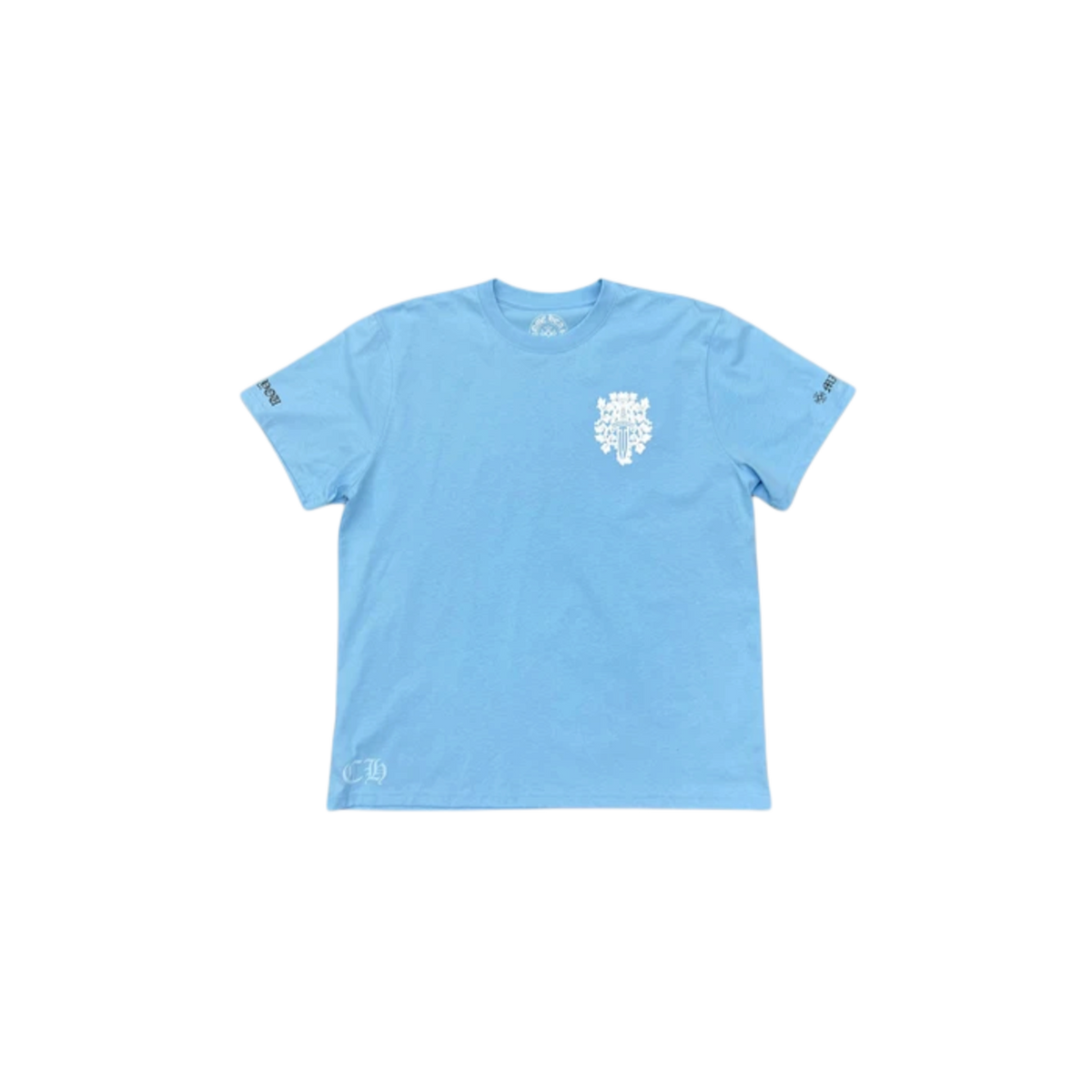 Chrome Hearts Miami Exclusive Blue Dagger T-shirt