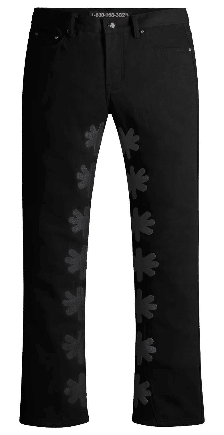LostShdws Drkshdws Denim Pants Black Black