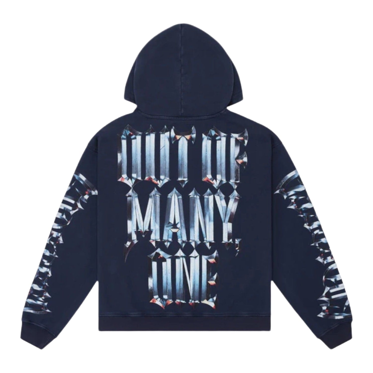 Godspeed Chrome Motto Hoodie Navy Wash