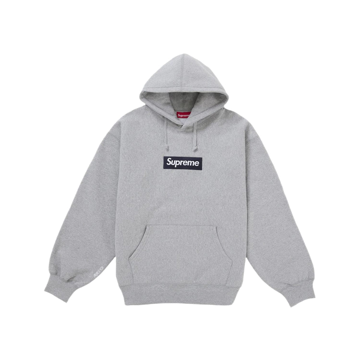 Supreme Box Logo Hooded Sweatshirt (FW25) Heather Grey